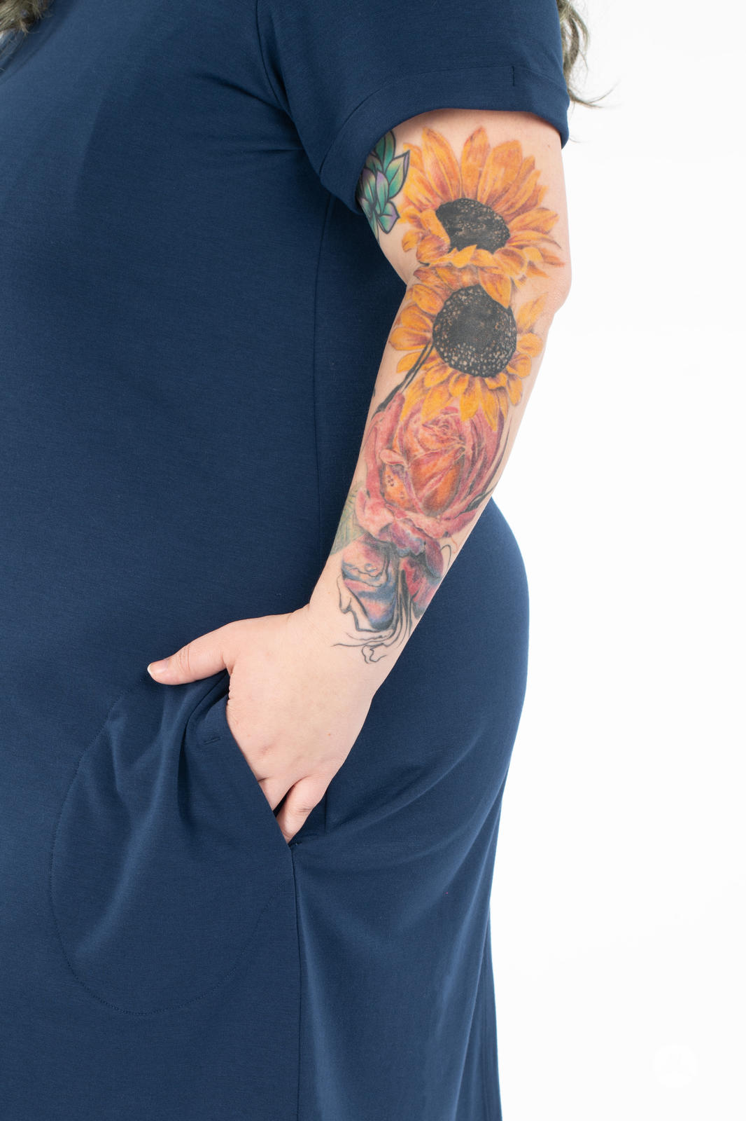 French Terry Tee Dress