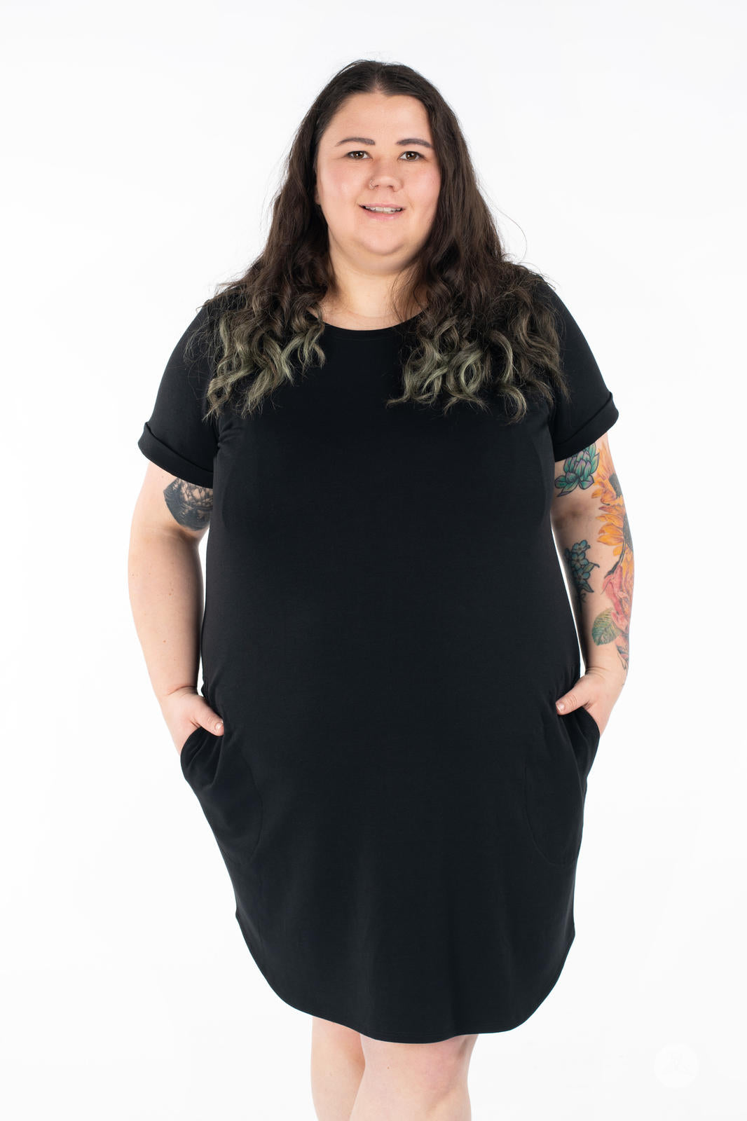 French Terry Tee Dress