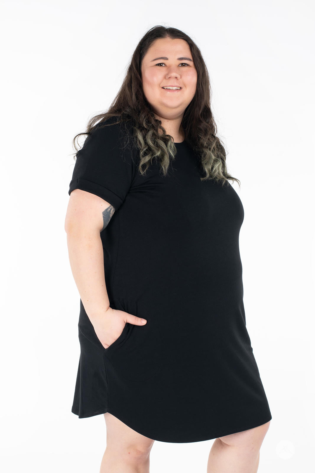 French Terry Tee Dress