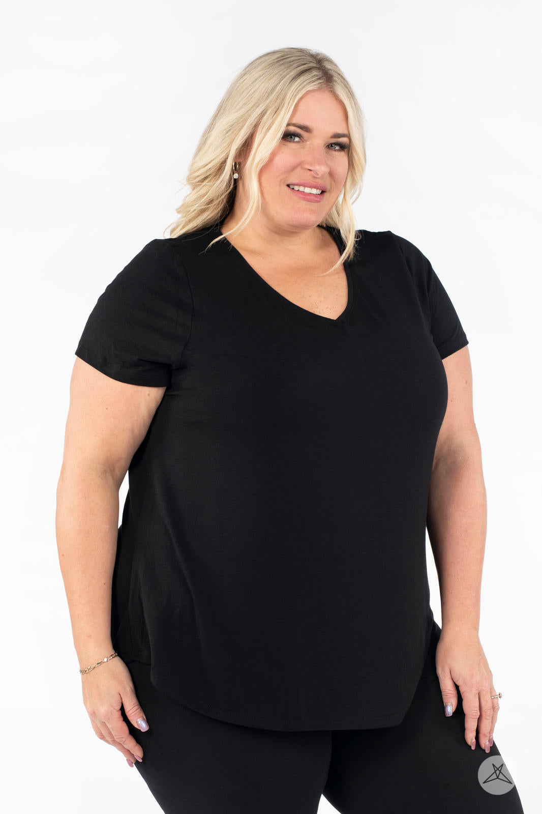 Super V-Neck Tee - SweetLegs.com