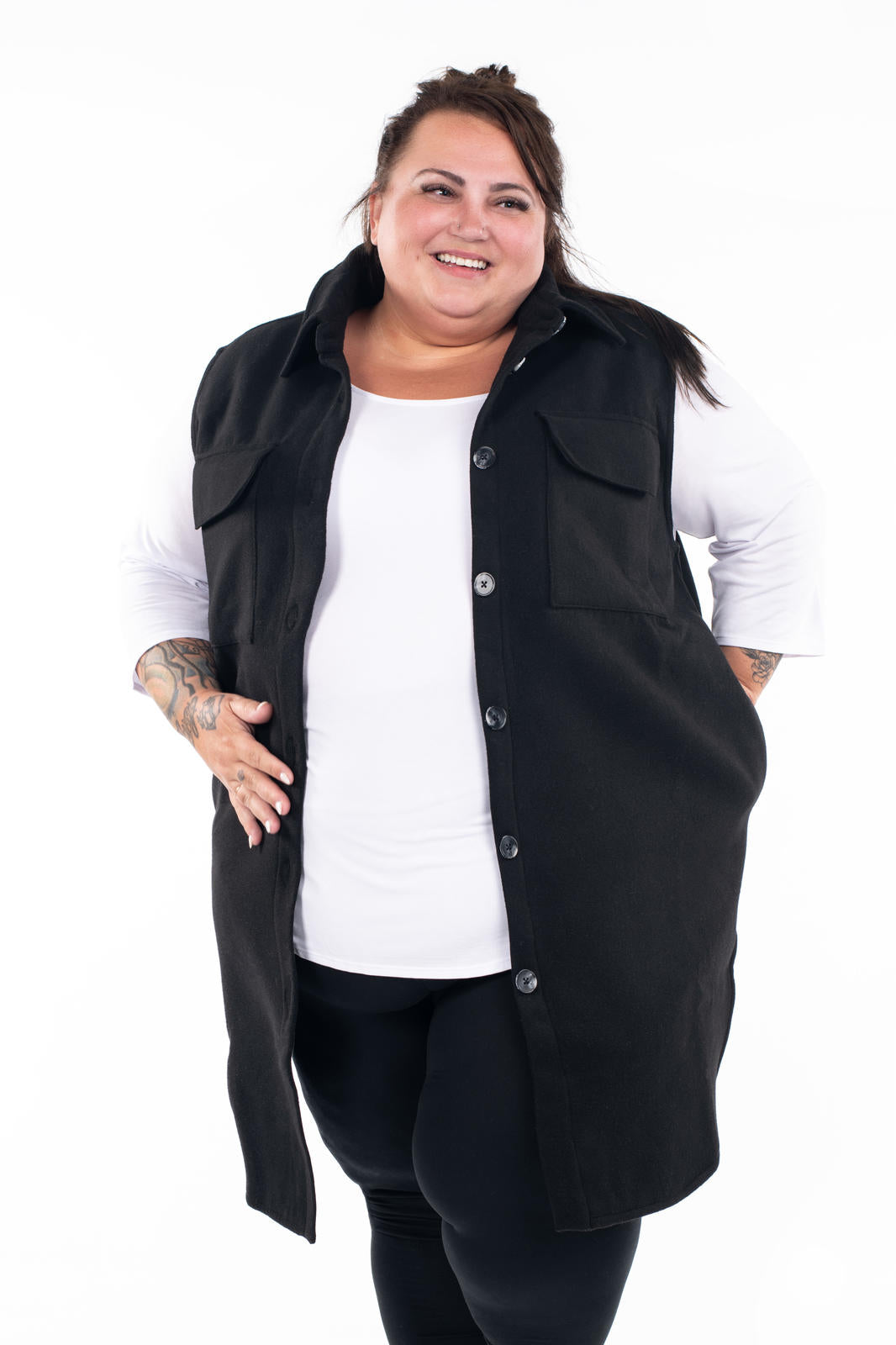 Layering Shacket Vest