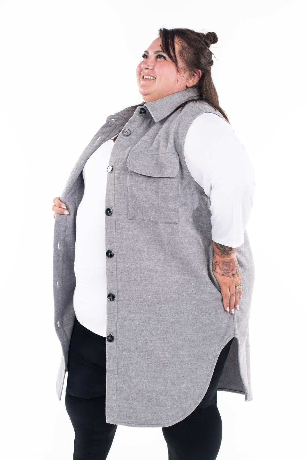 Layering Shacket Vest