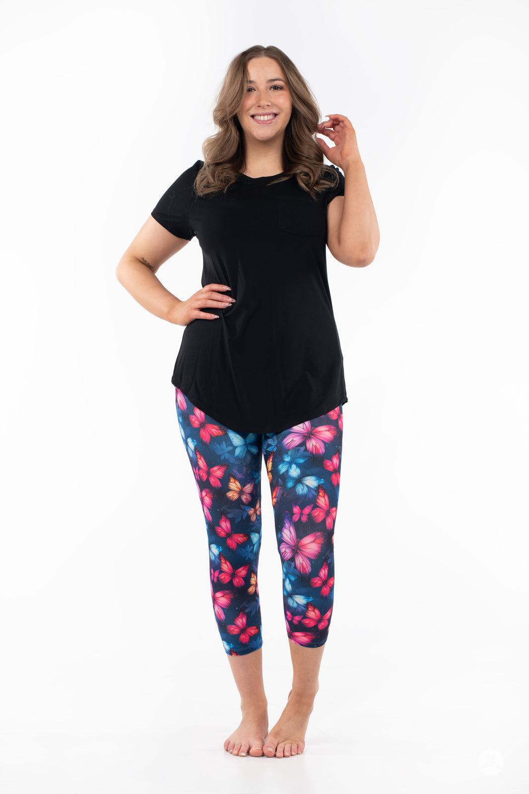 Moonlit Butterflies Crops