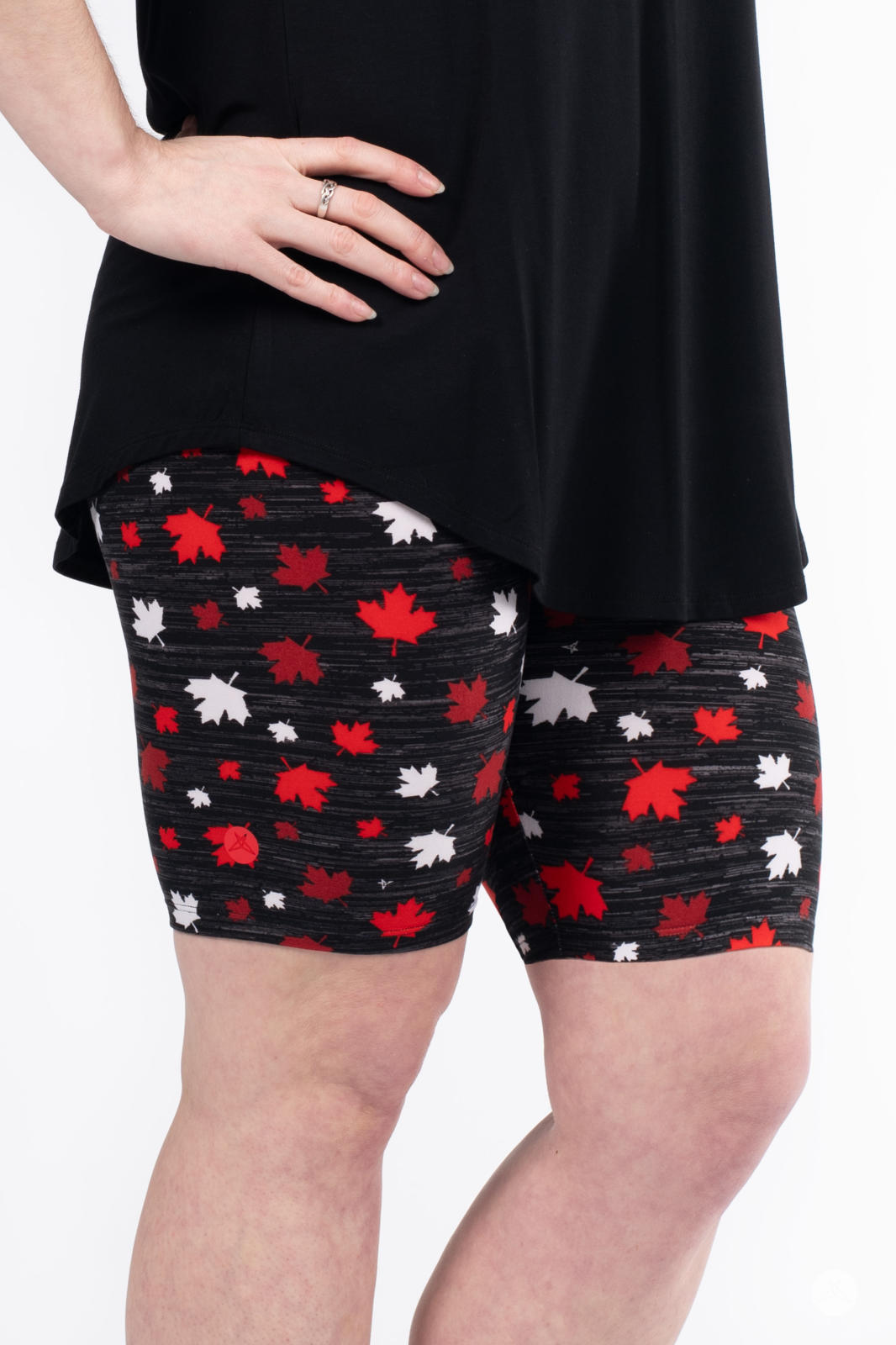 Maple Mania Biker Shorts
