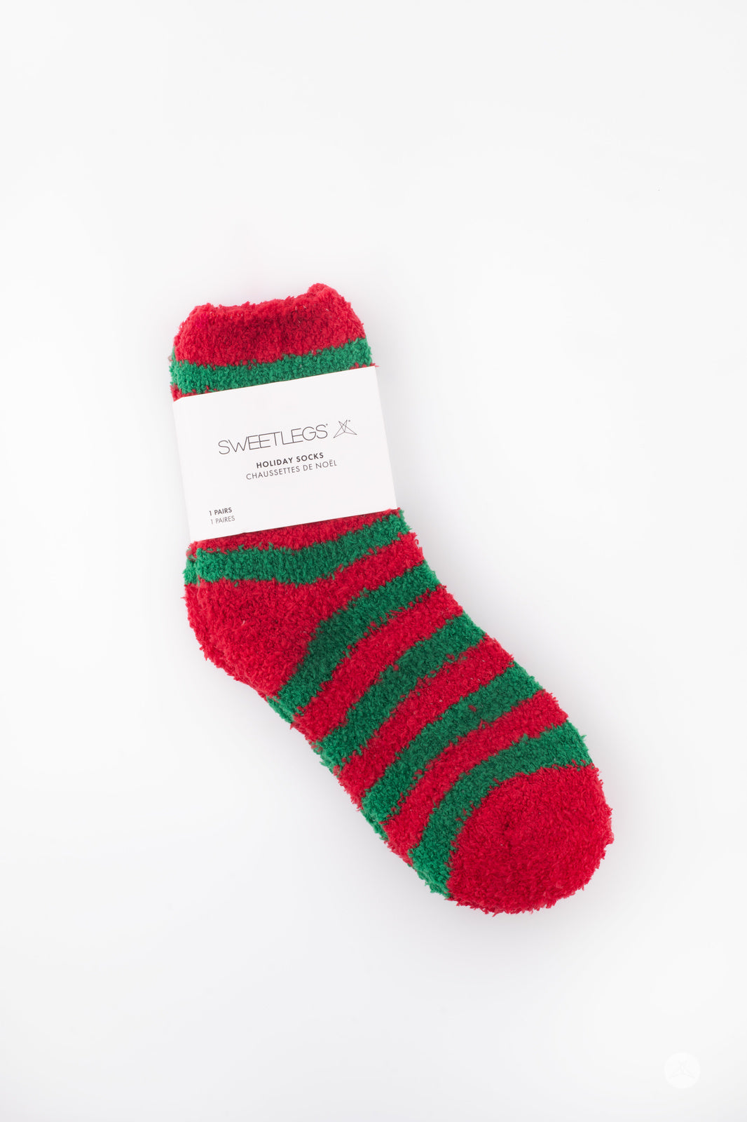 Fuzzy Festive Sock