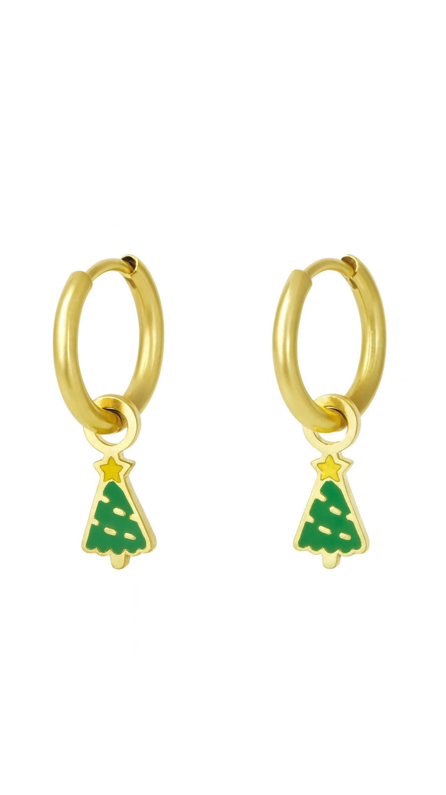 Holiday Hoop Earrings