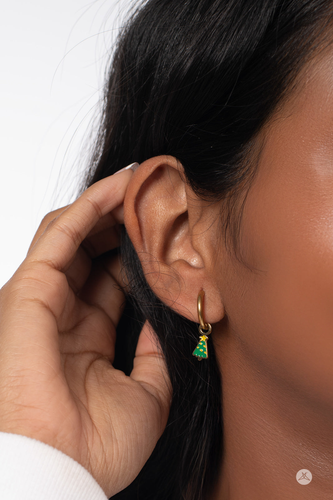 Holiday Hoop Earrings