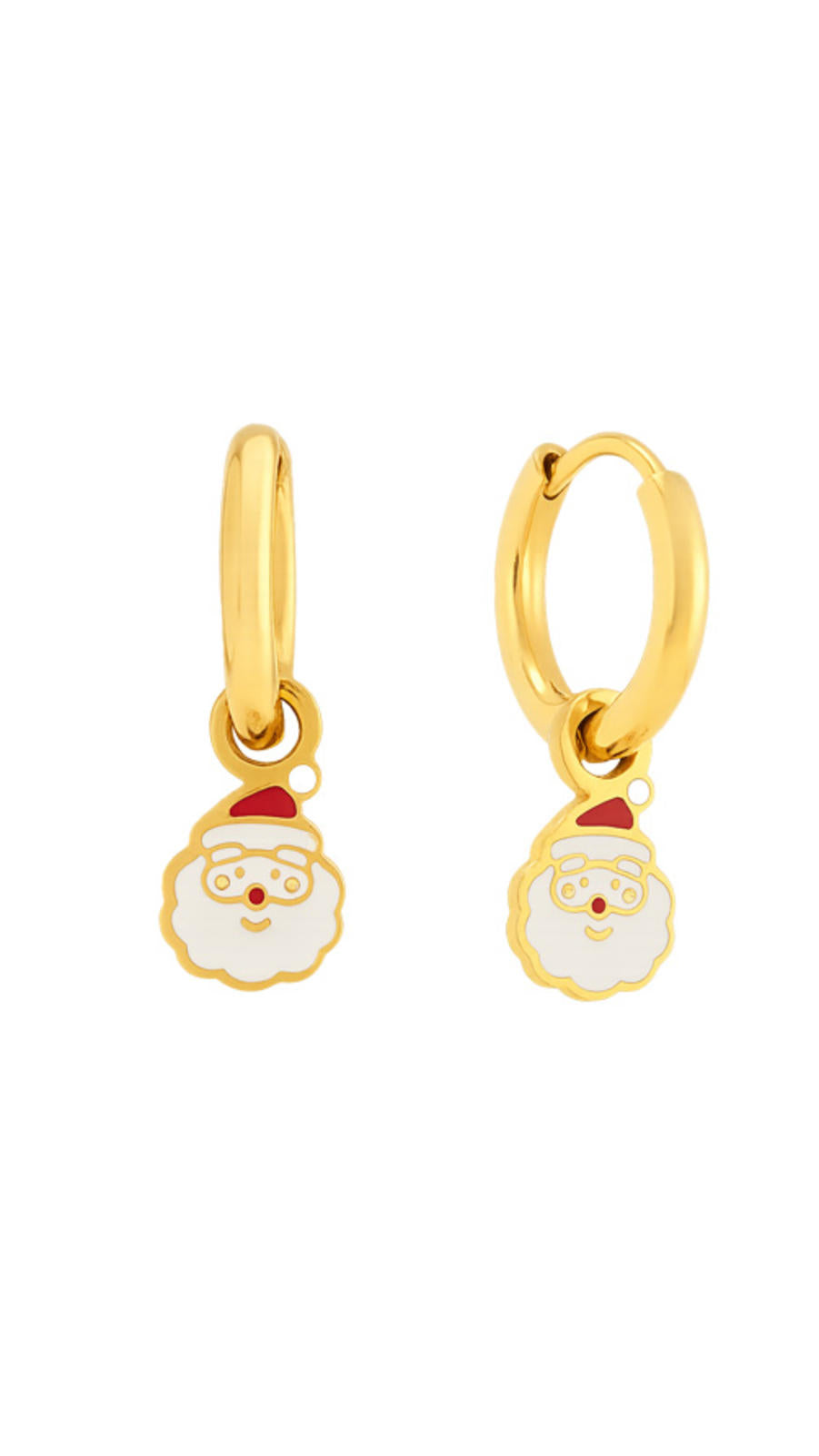 Holiday Hoop Earrings