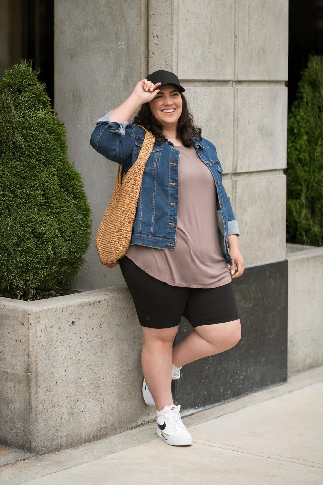 Shorts Outfit Ideas Biker Shorts And Tank Top Shirt Grey Biker