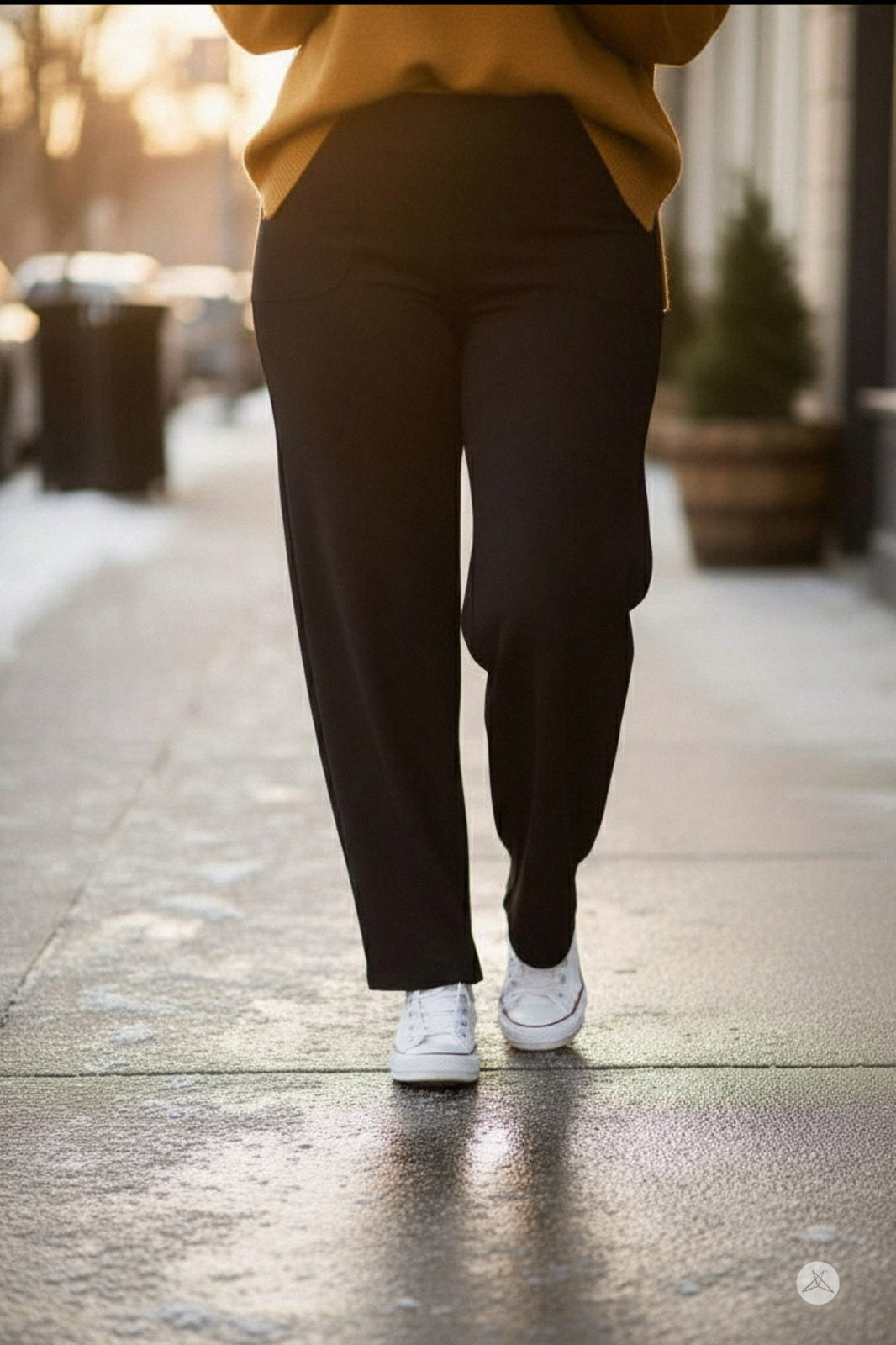 High-Waist Wide Leg Pants