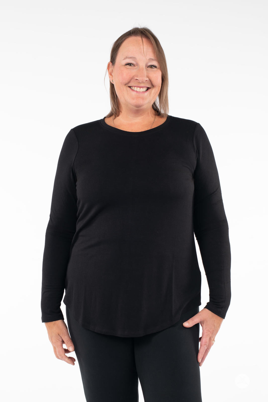 Crew Neck Long Sleeve