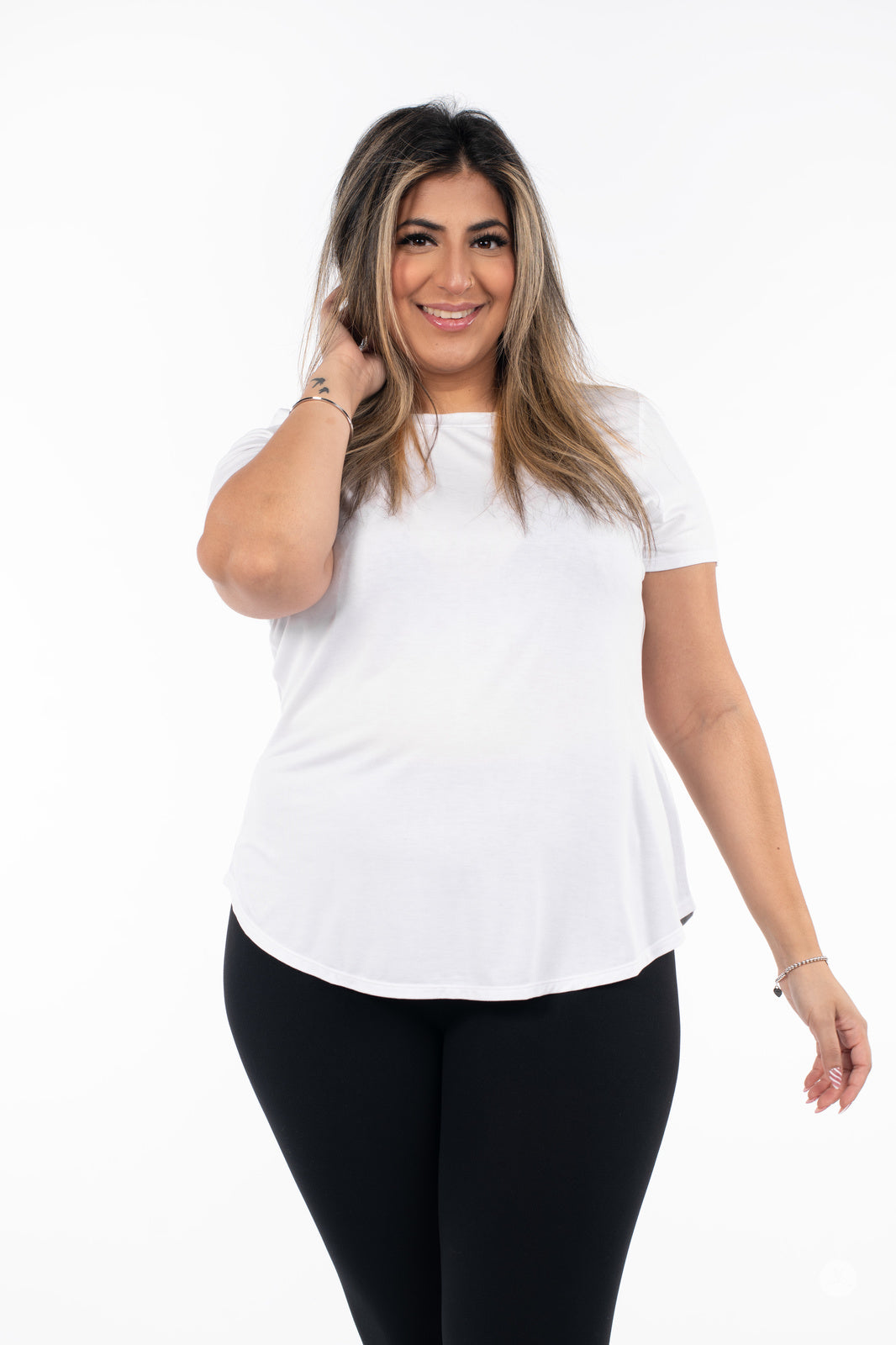 Tuckable Crew Neck Tee