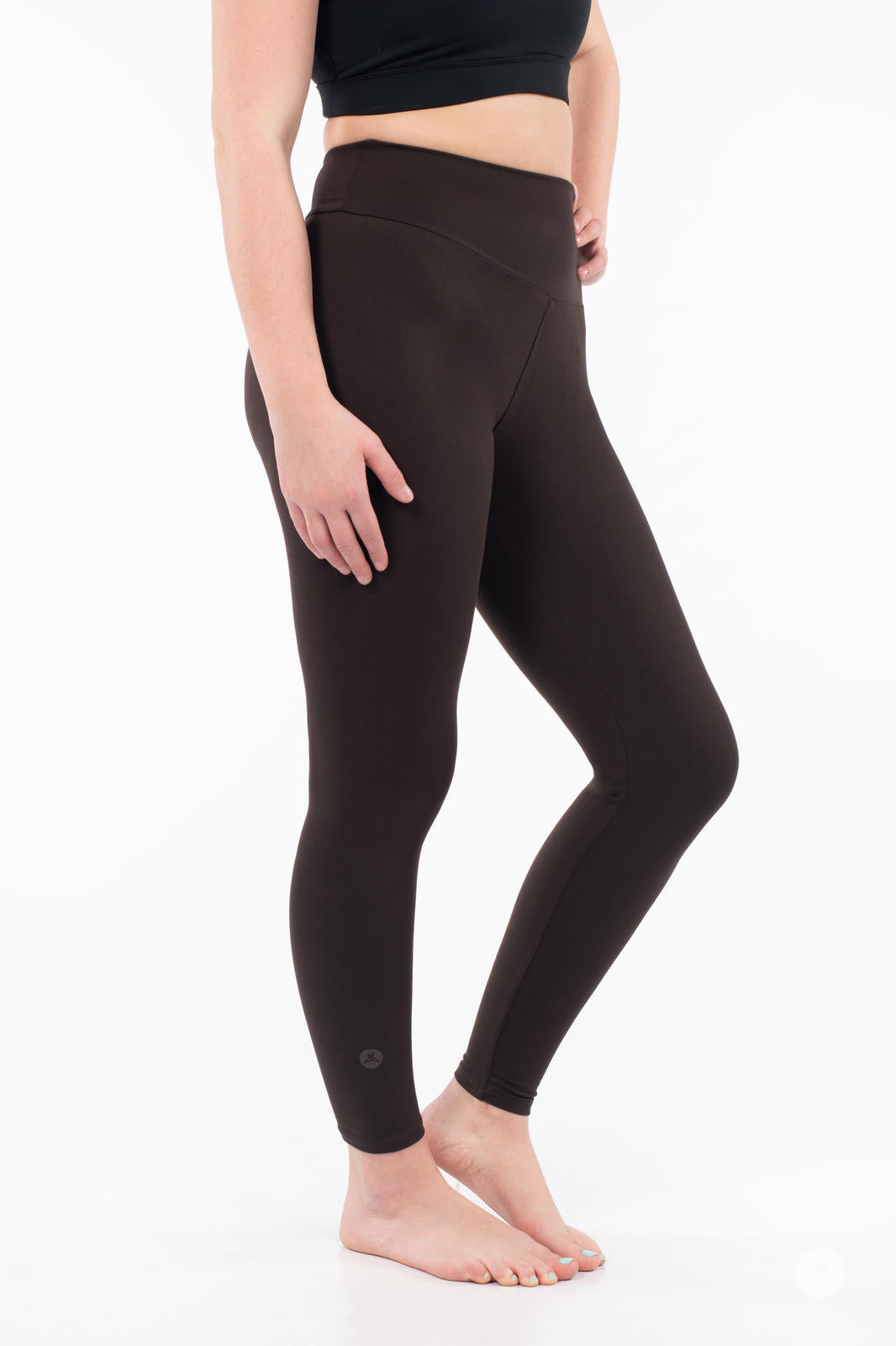 Espresso High-Waisted Leggings