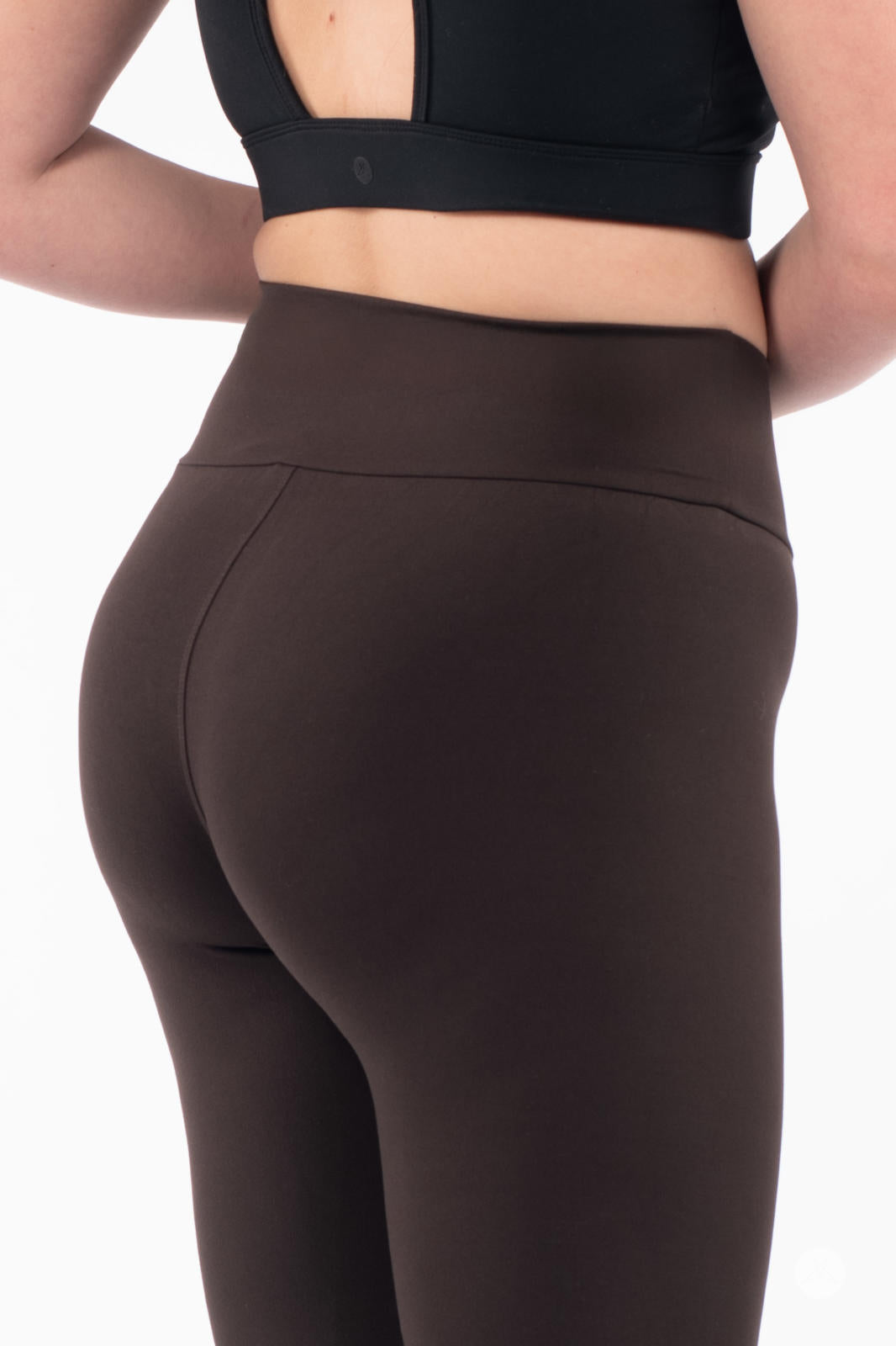Espresso High-Waisted Leggings