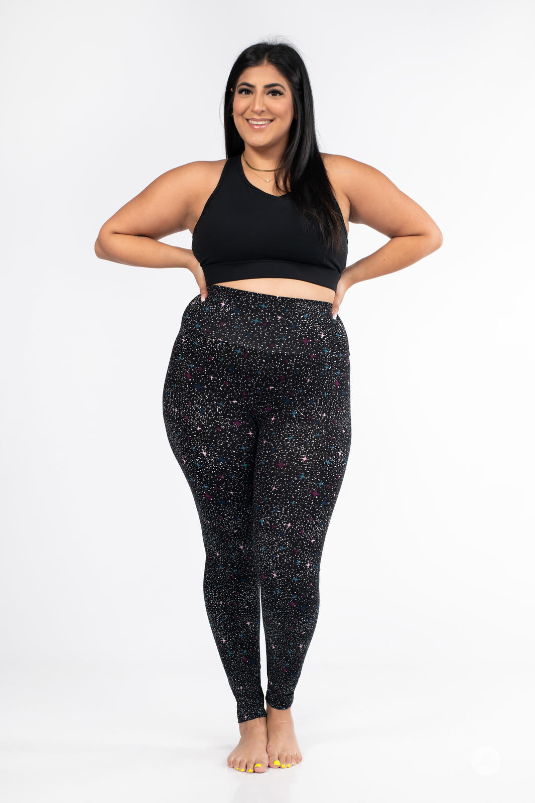 Starry Sky High-Waisted Leggings