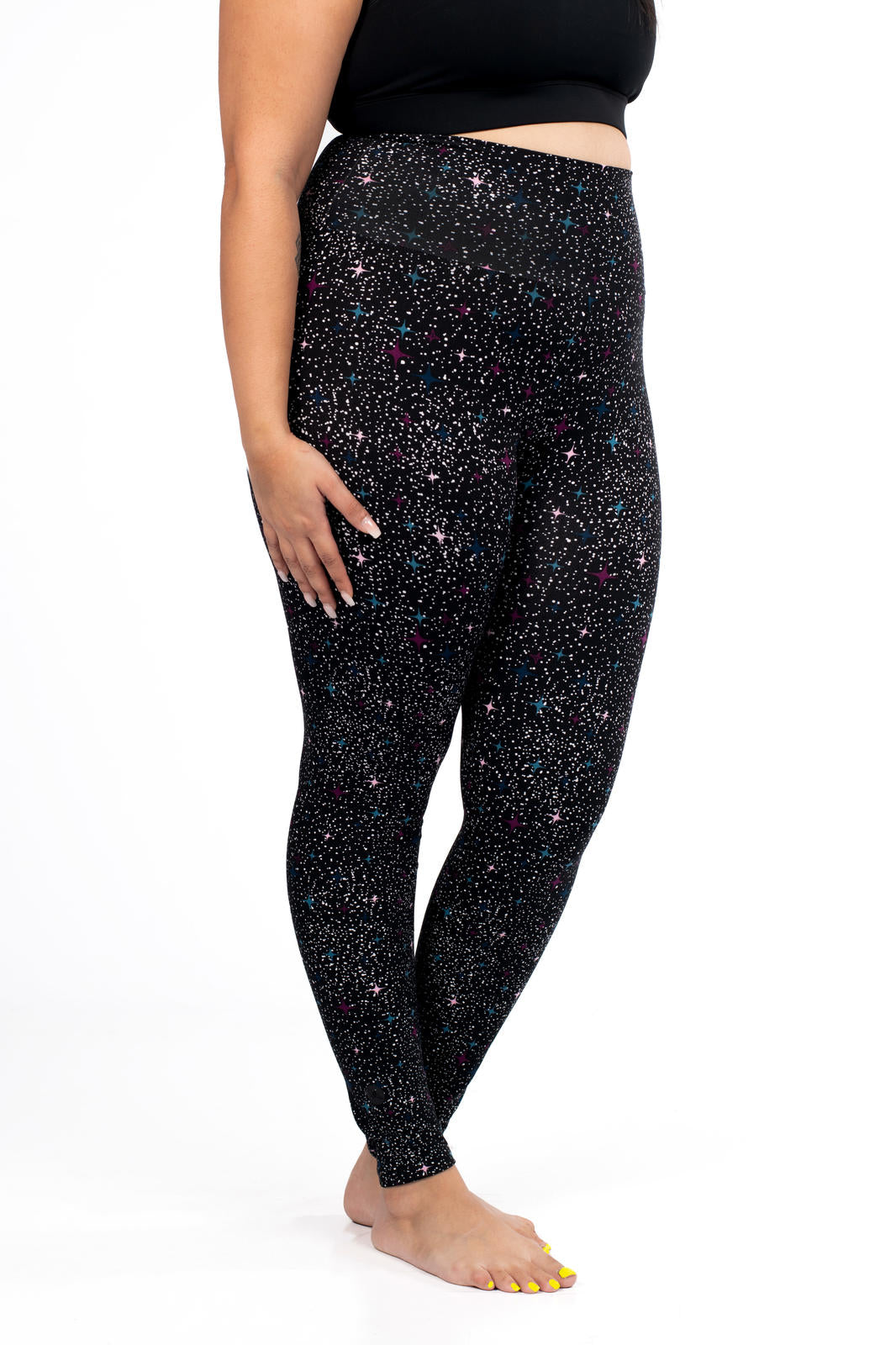 Starry Sky High-Waisted Leggings