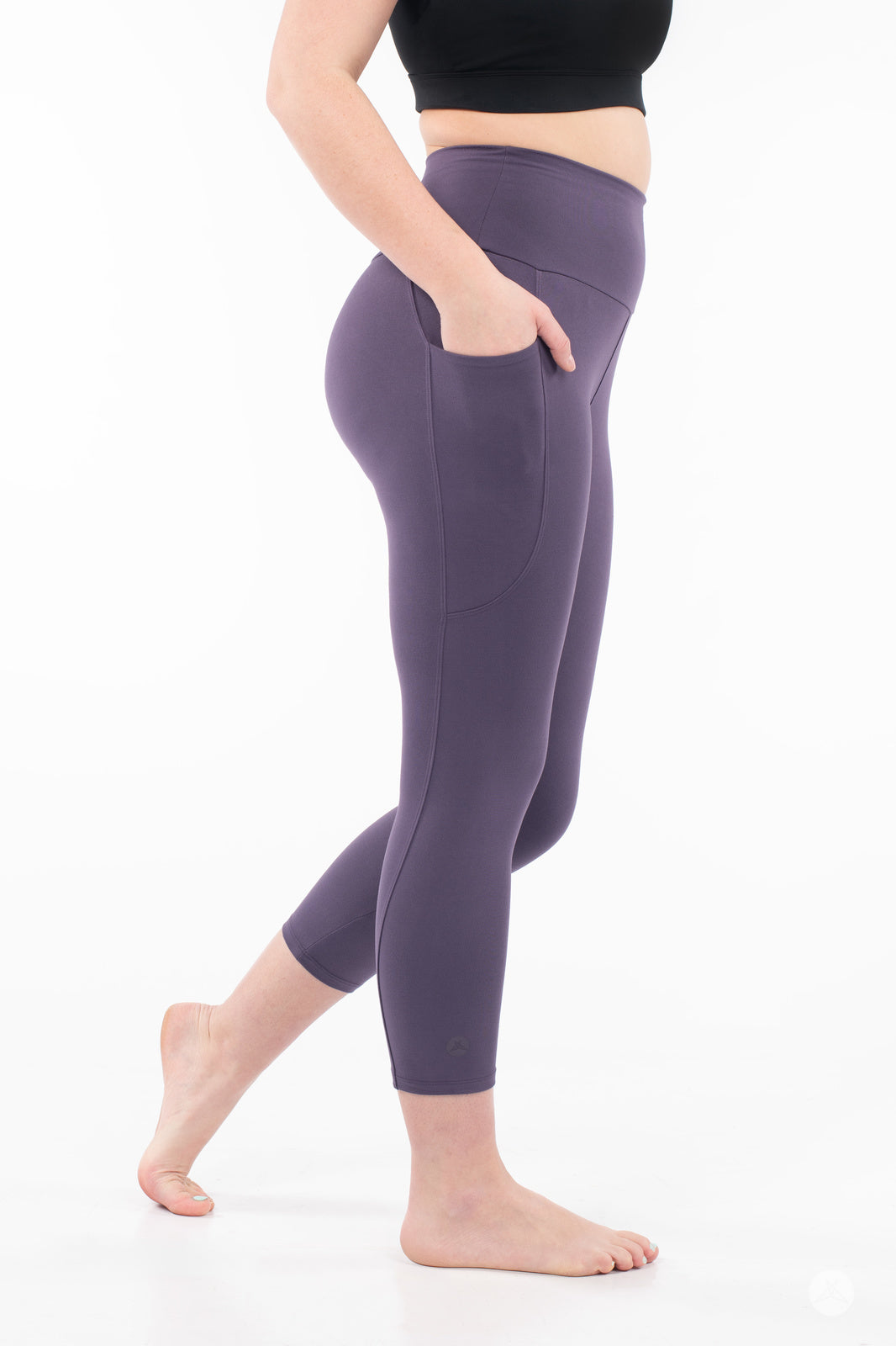 High-Waist Pocket Crops