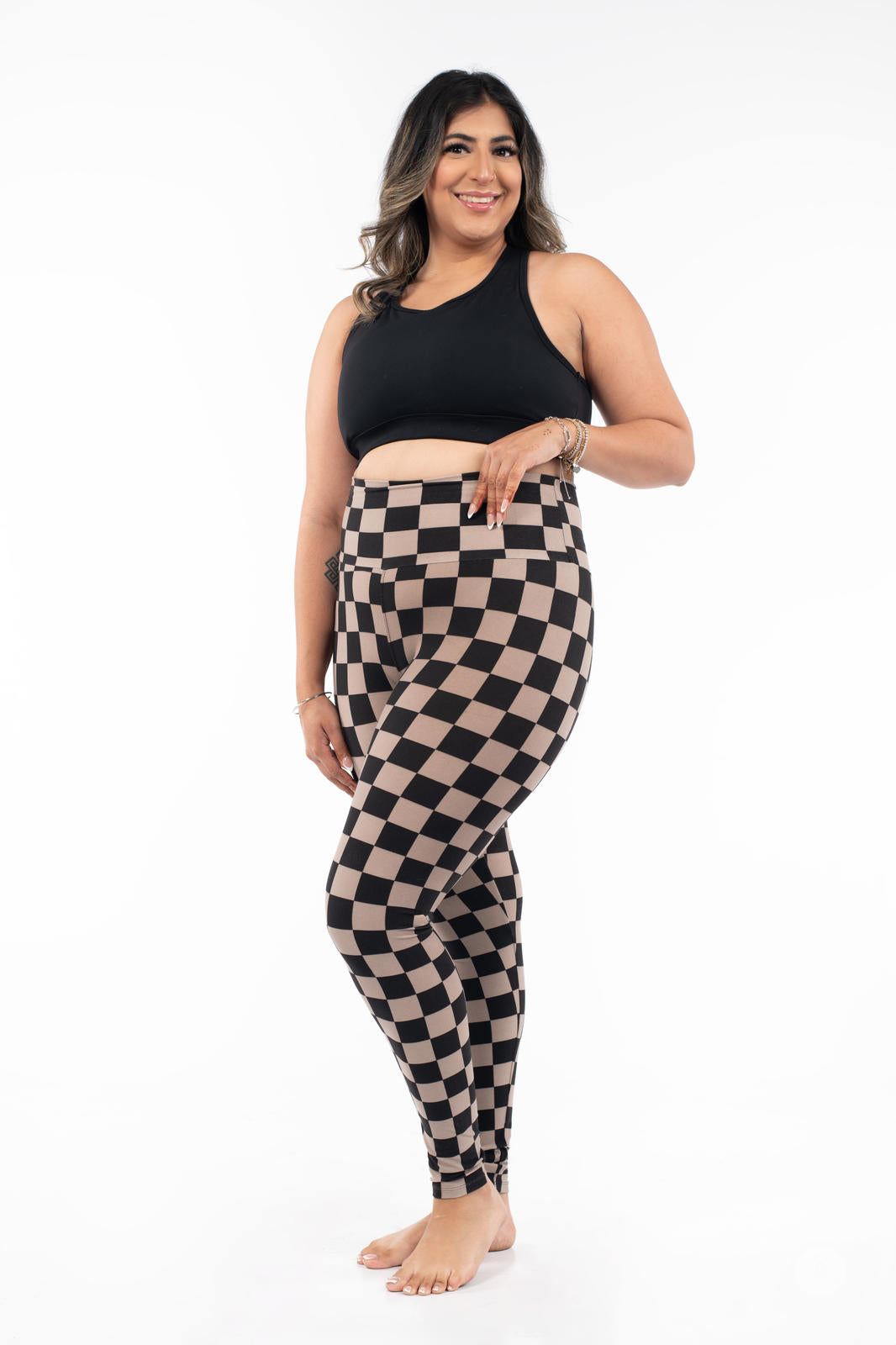 Check Yourself High-Waisted Leggings