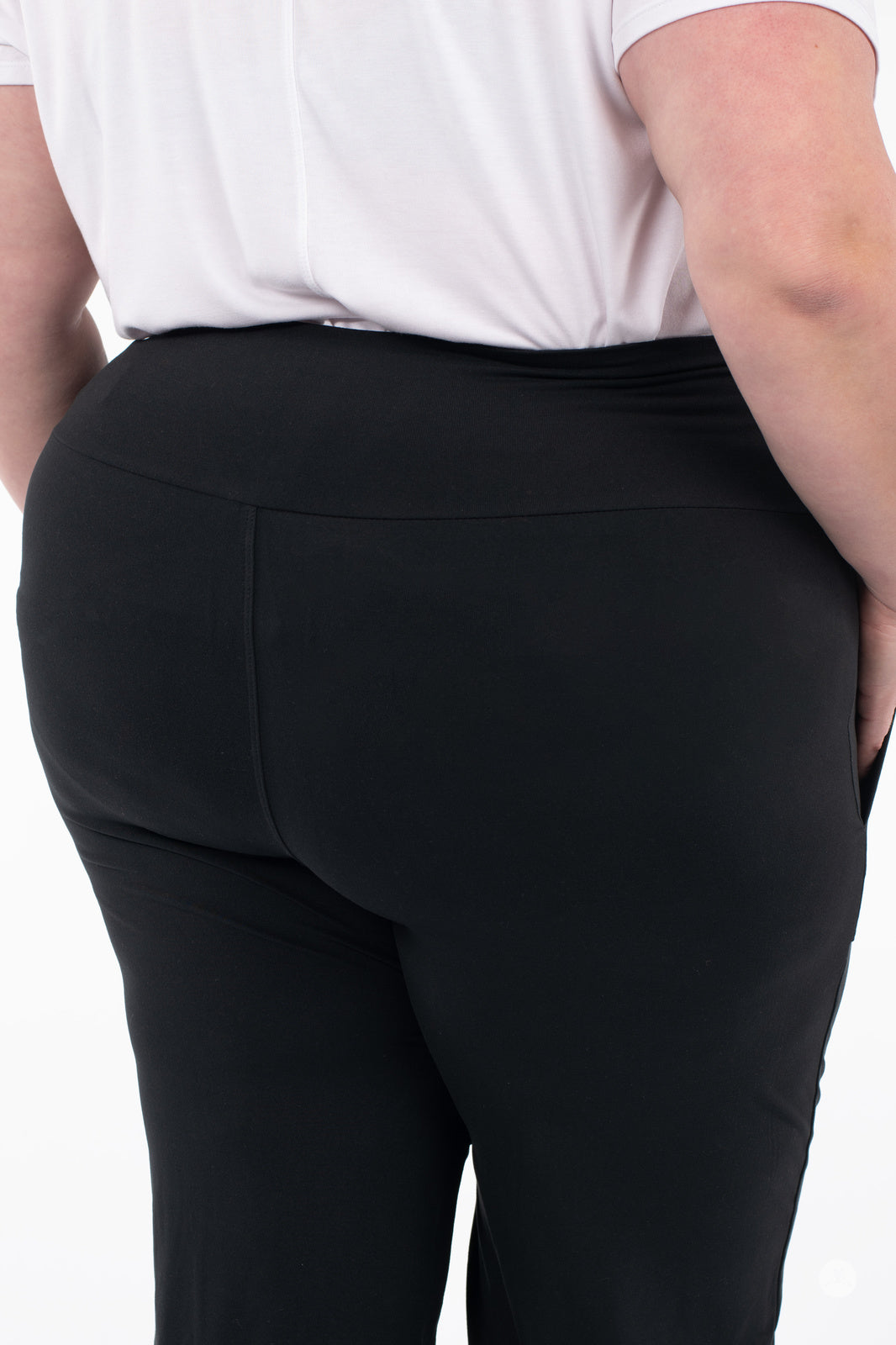 High-Waist Wide Leg Crops