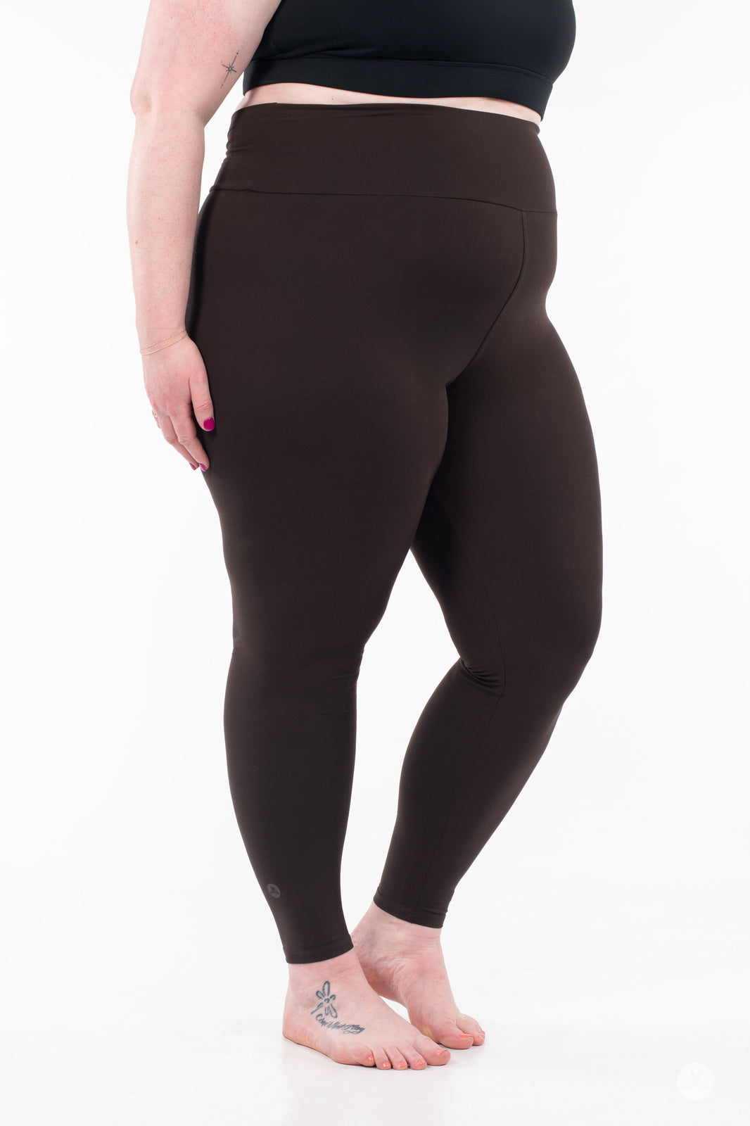 Espresso High-Waisted Leggings