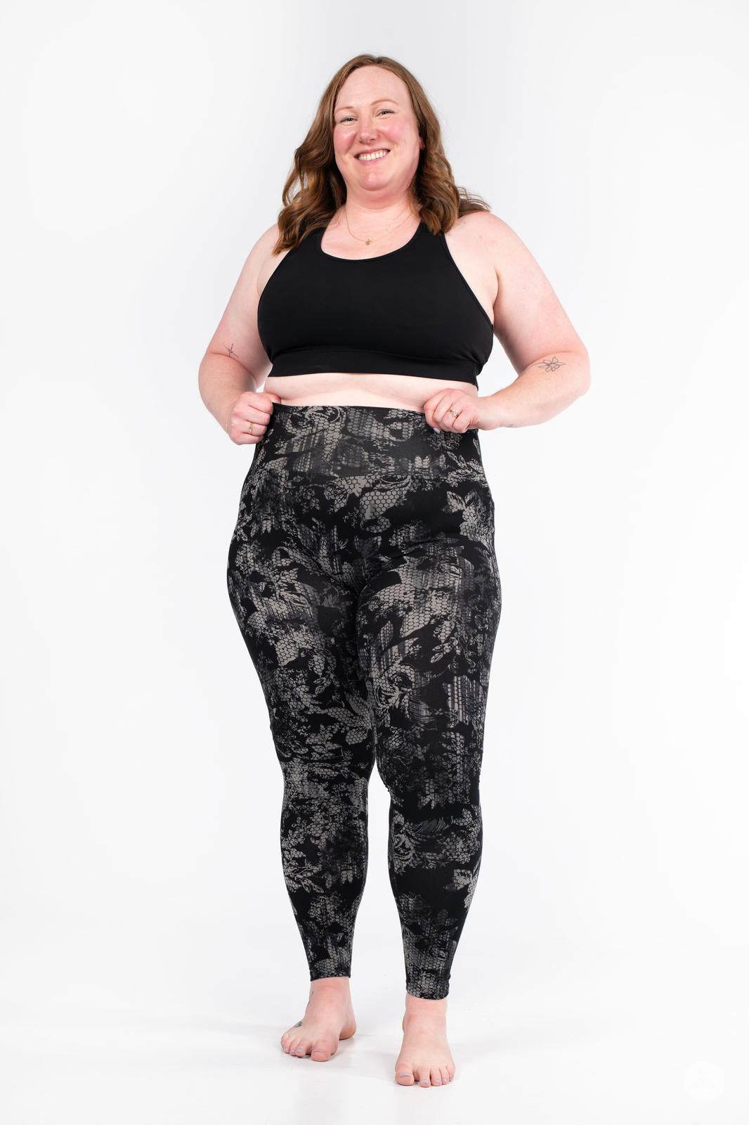 Floral Authority High-Waisted Leggings