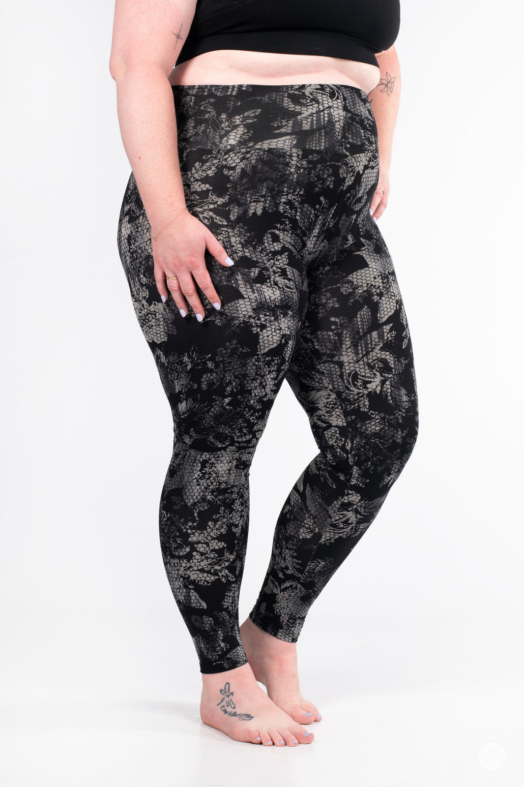 Floral Authority High-Waisted Leggings