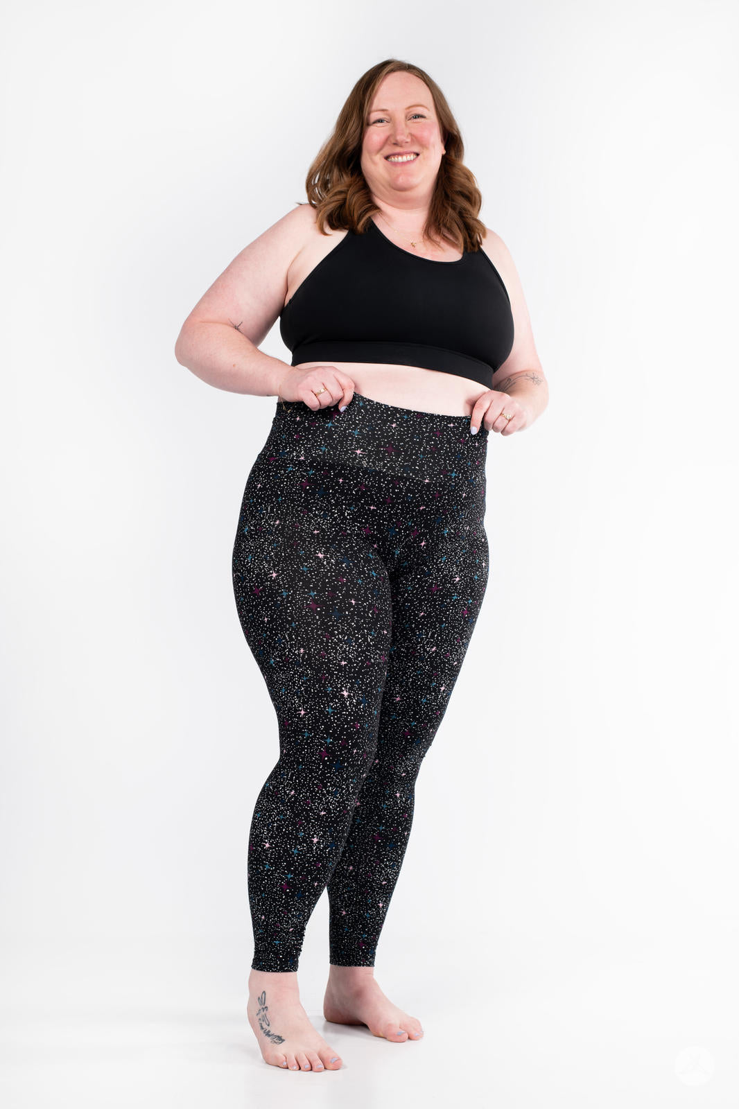 Starry Sky High-Waisted Leggings