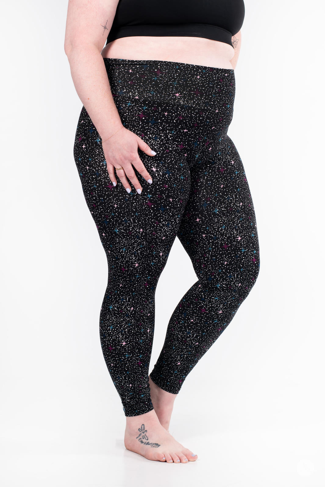 Starry Sky High-Waisted Leggings