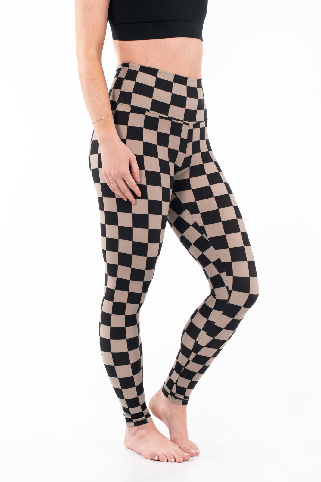 Check Yourself High-Waisted Leggings