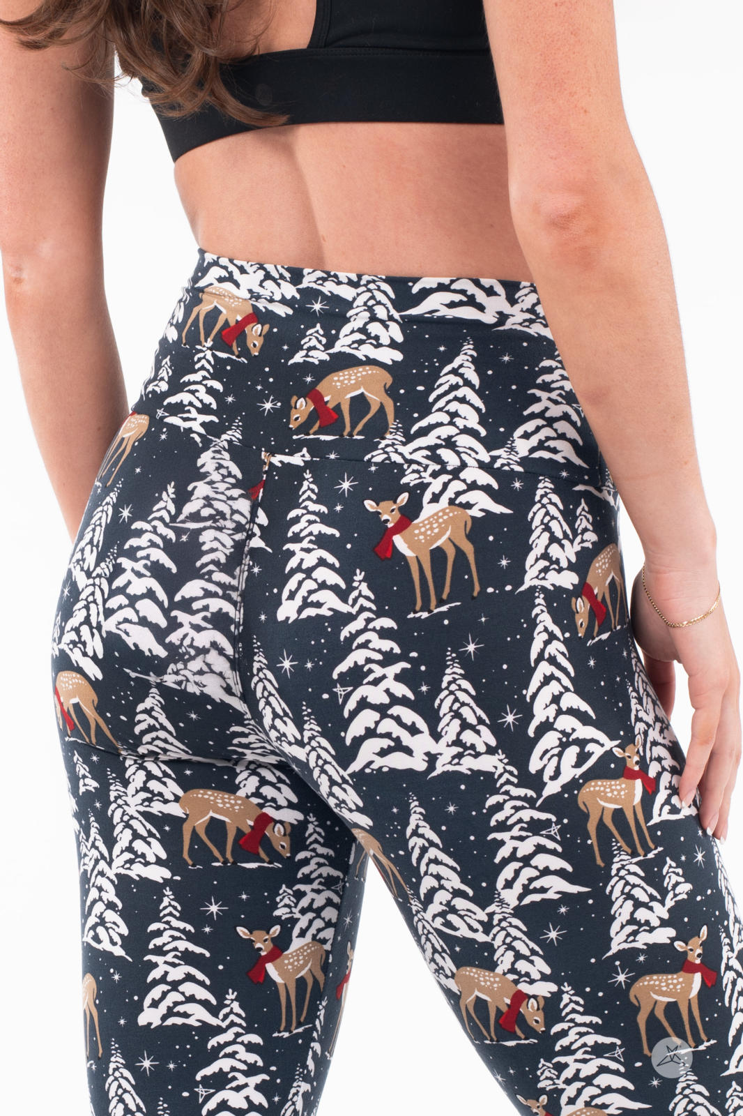 Snow Cute High-Waisted Leggings