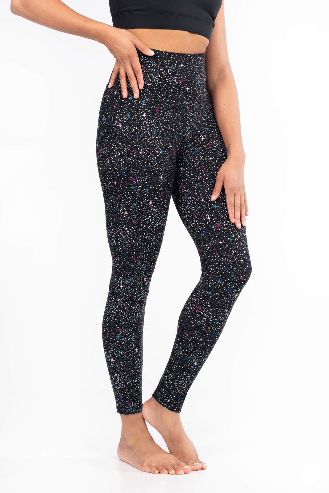Starry Sky High-Waisted Leggings