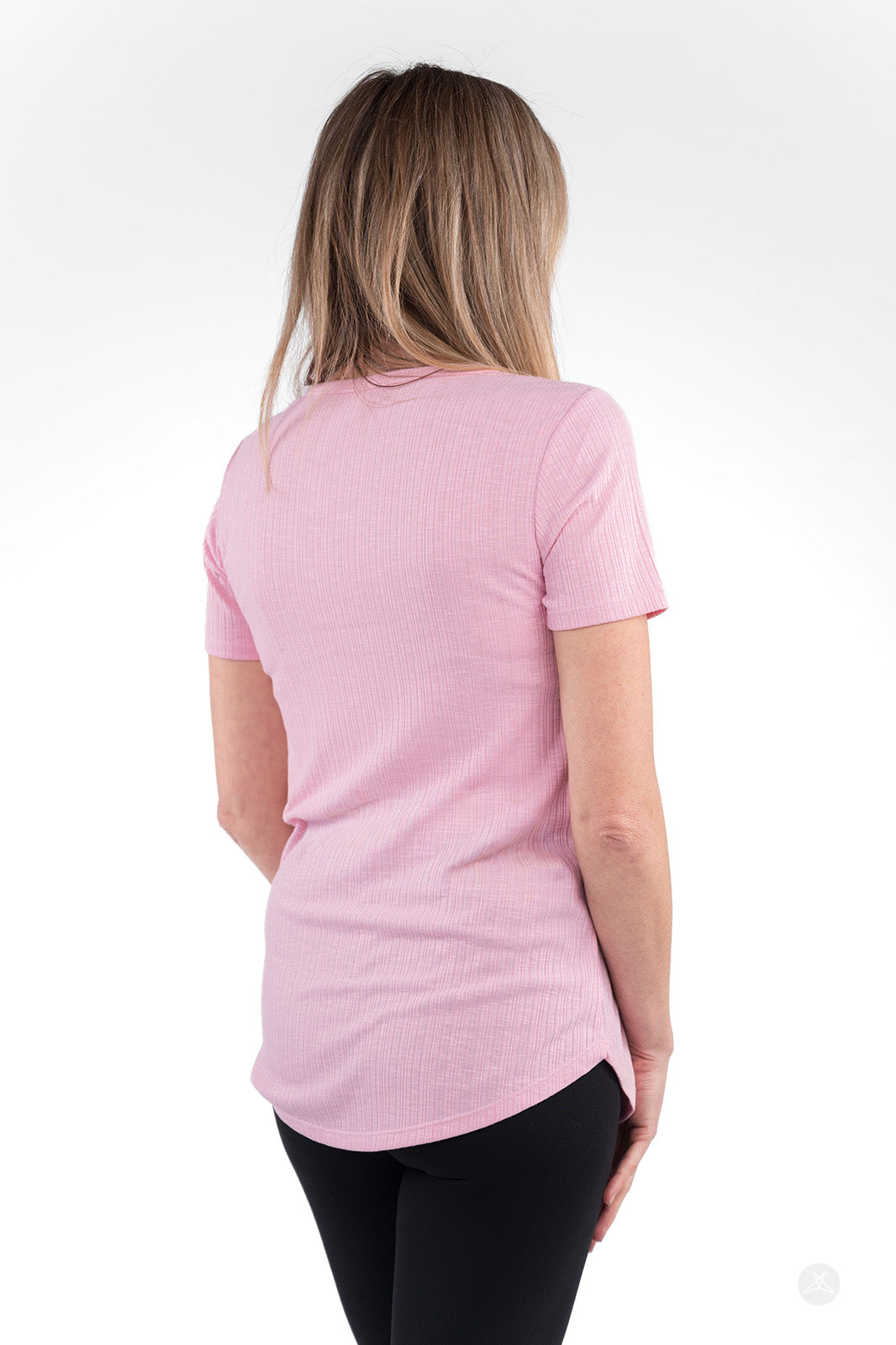 The Soft Ribbed Tee