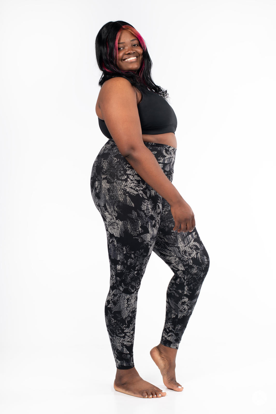 Floral Authority High-Waisted Leggings