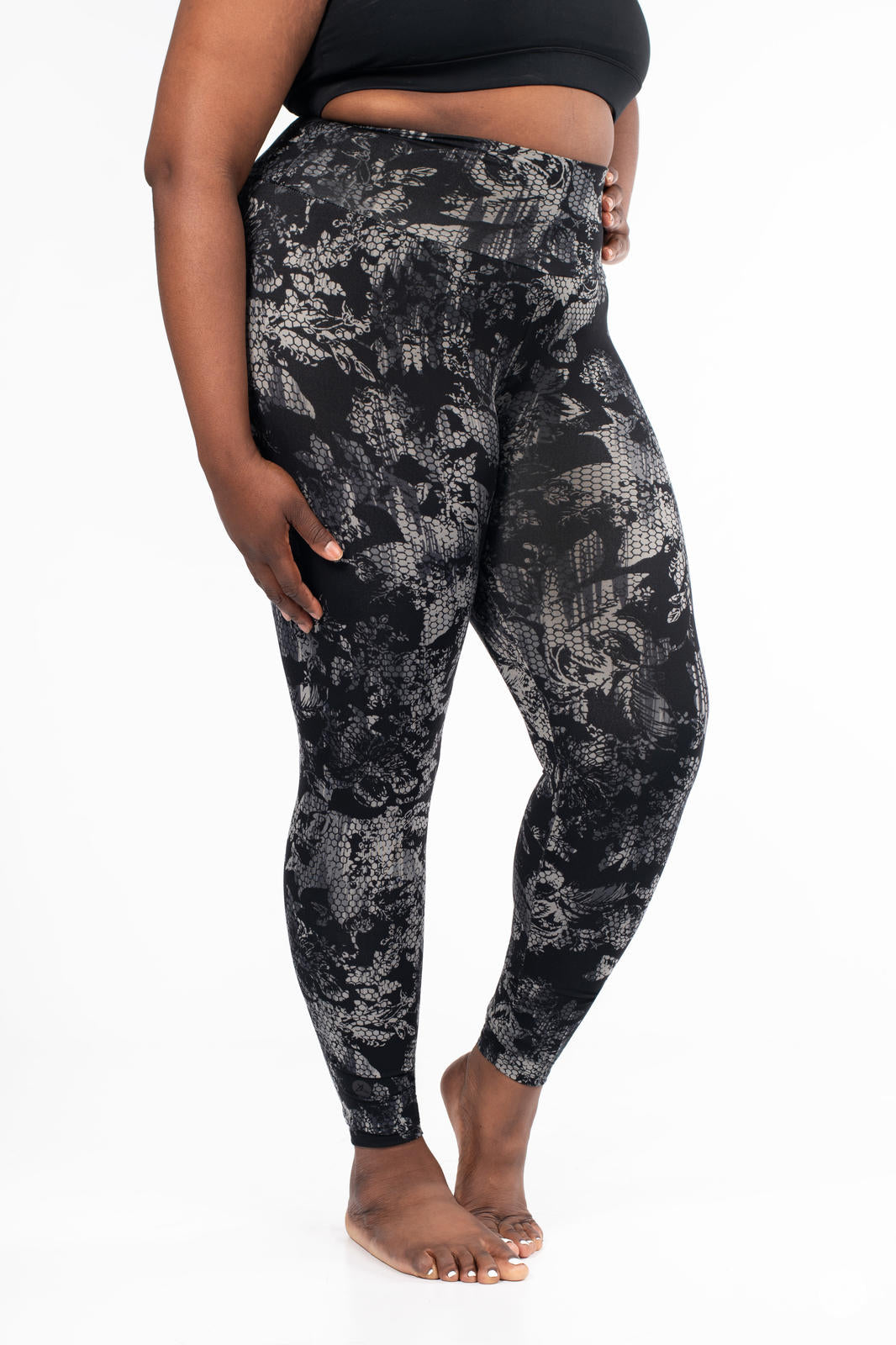 Floral Authority High-Waisted Leggings