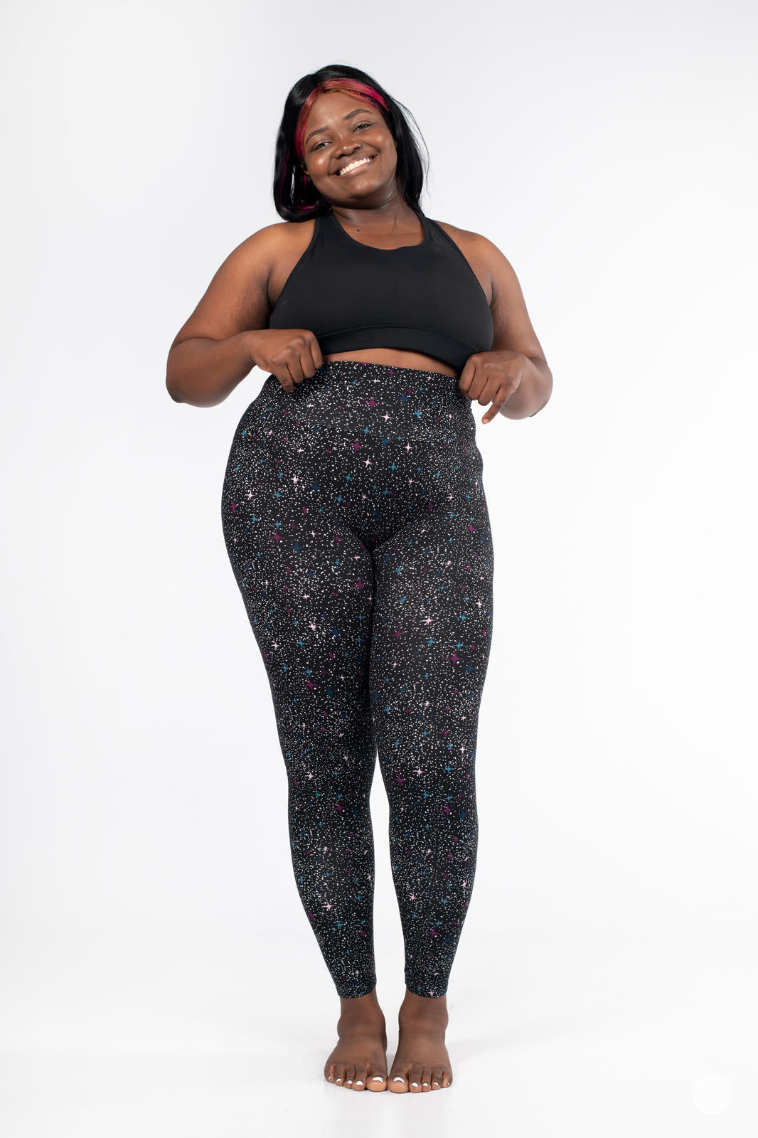 Starry Sky High-Waisted Leggings