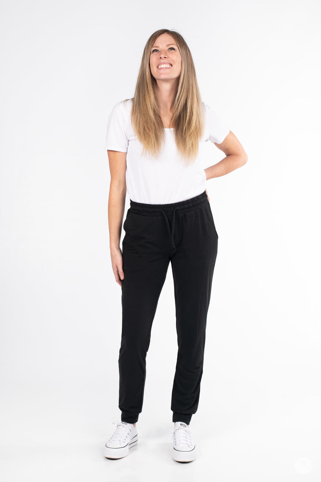 SweetLegs Signature Jogger - Black - S