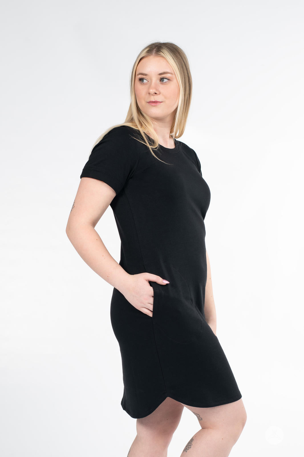 French Terry Tee Dress