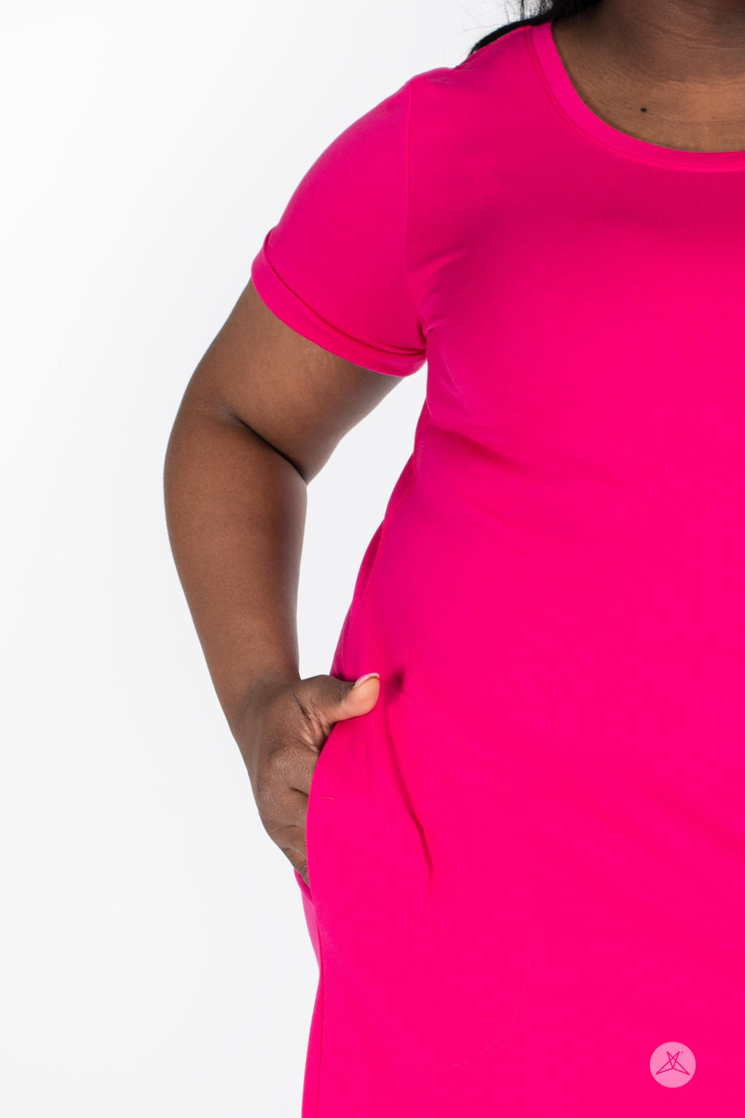 French Terry Tee Dress