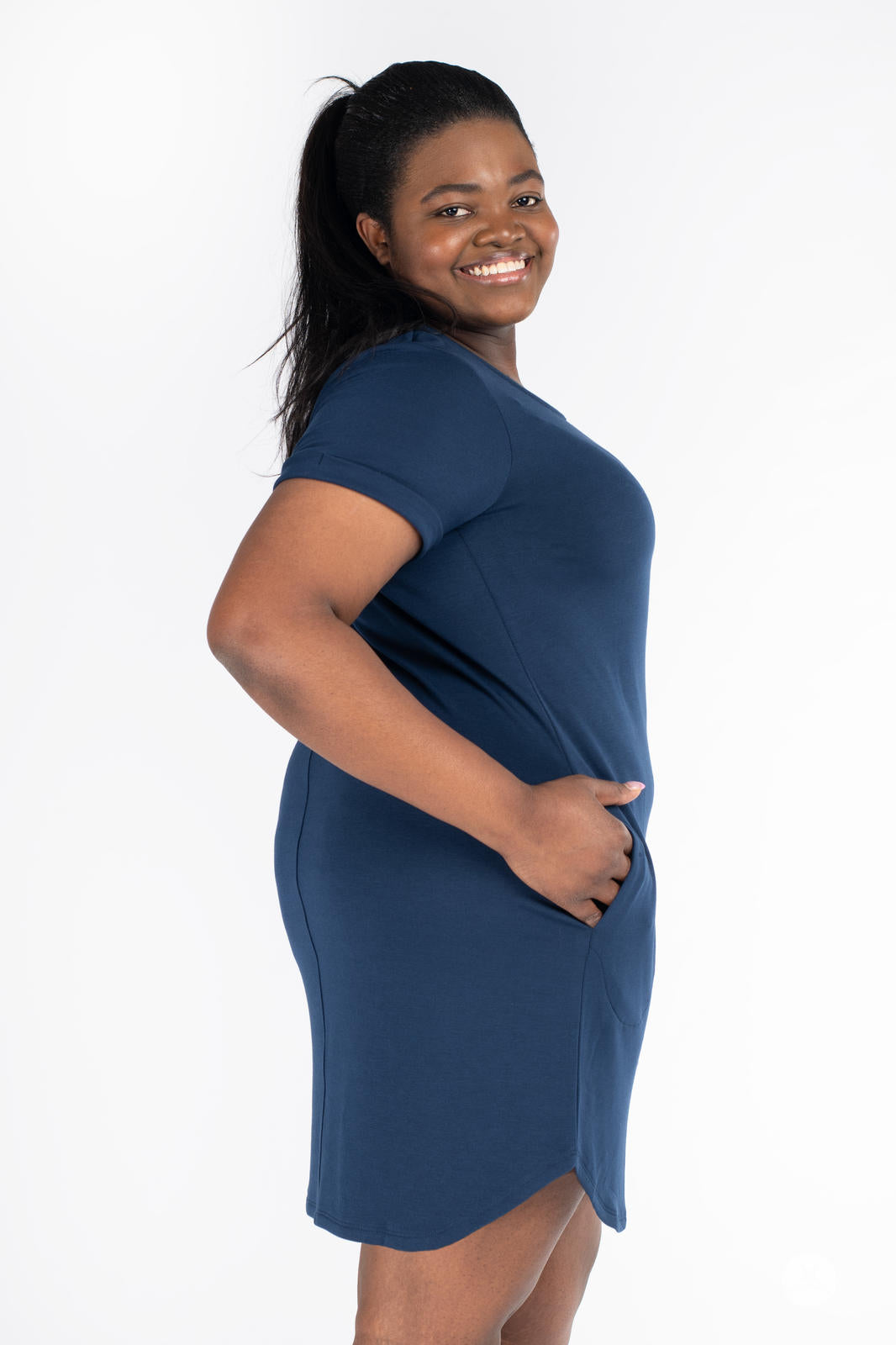 French Terry Tee Dress