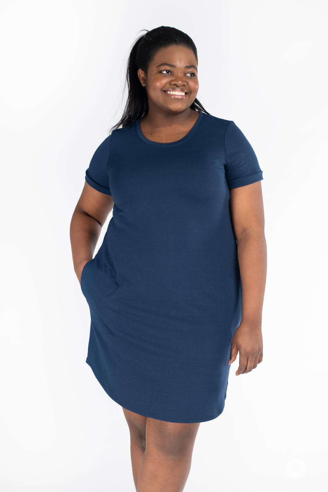 French Terry Tee Dress