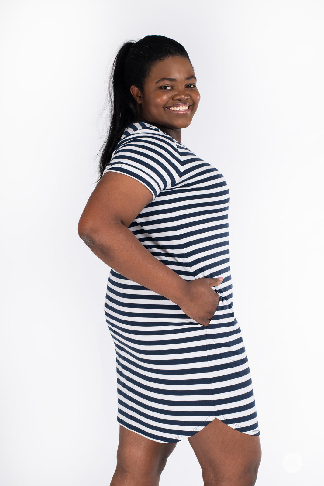 French Terry Tee Dress