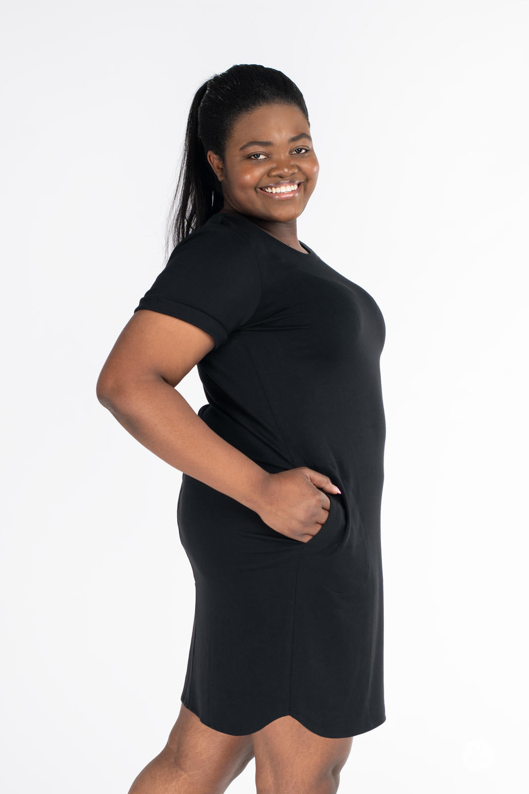 French Terry Tee Dress