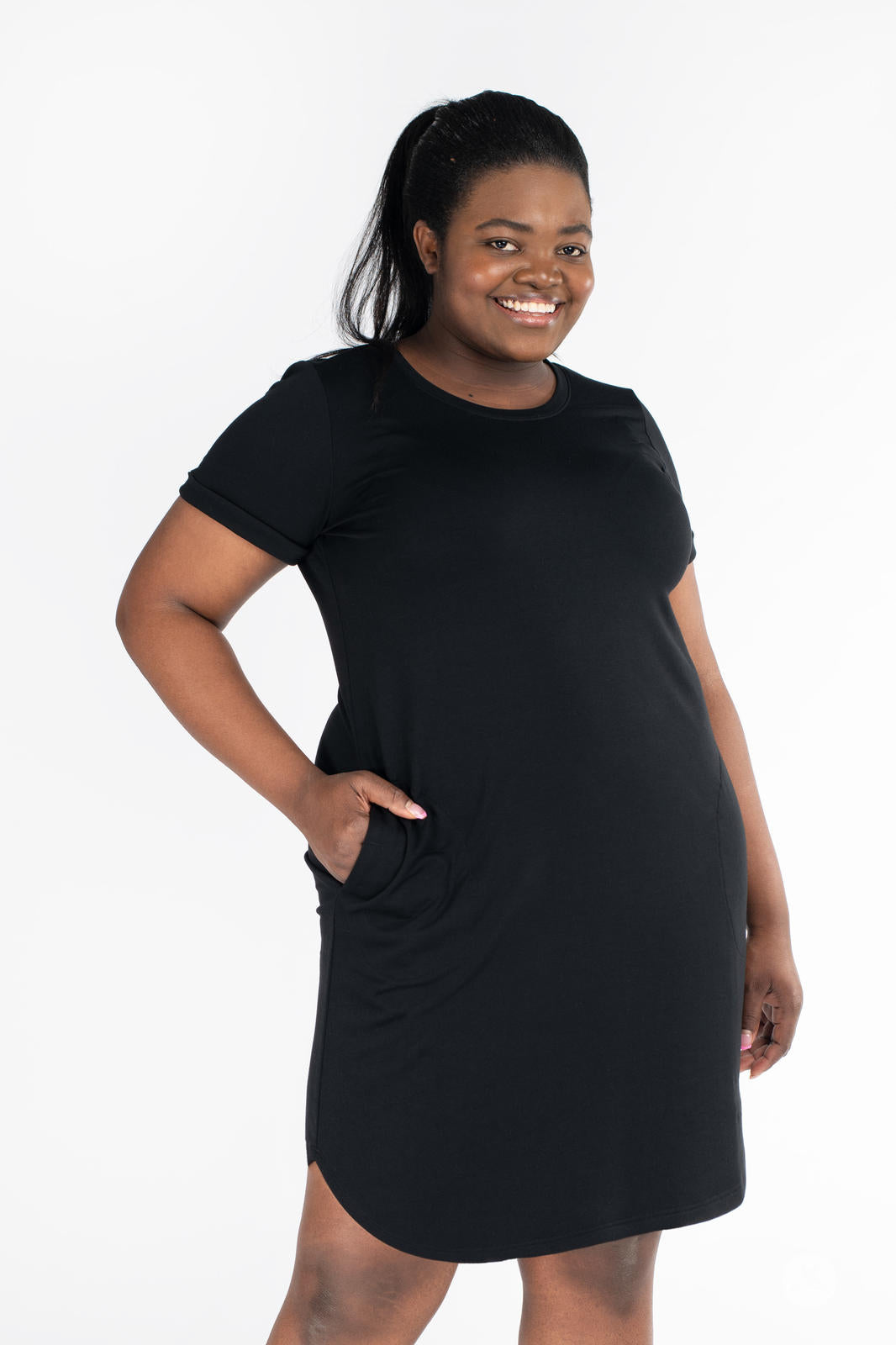 French Terry Tee Dress