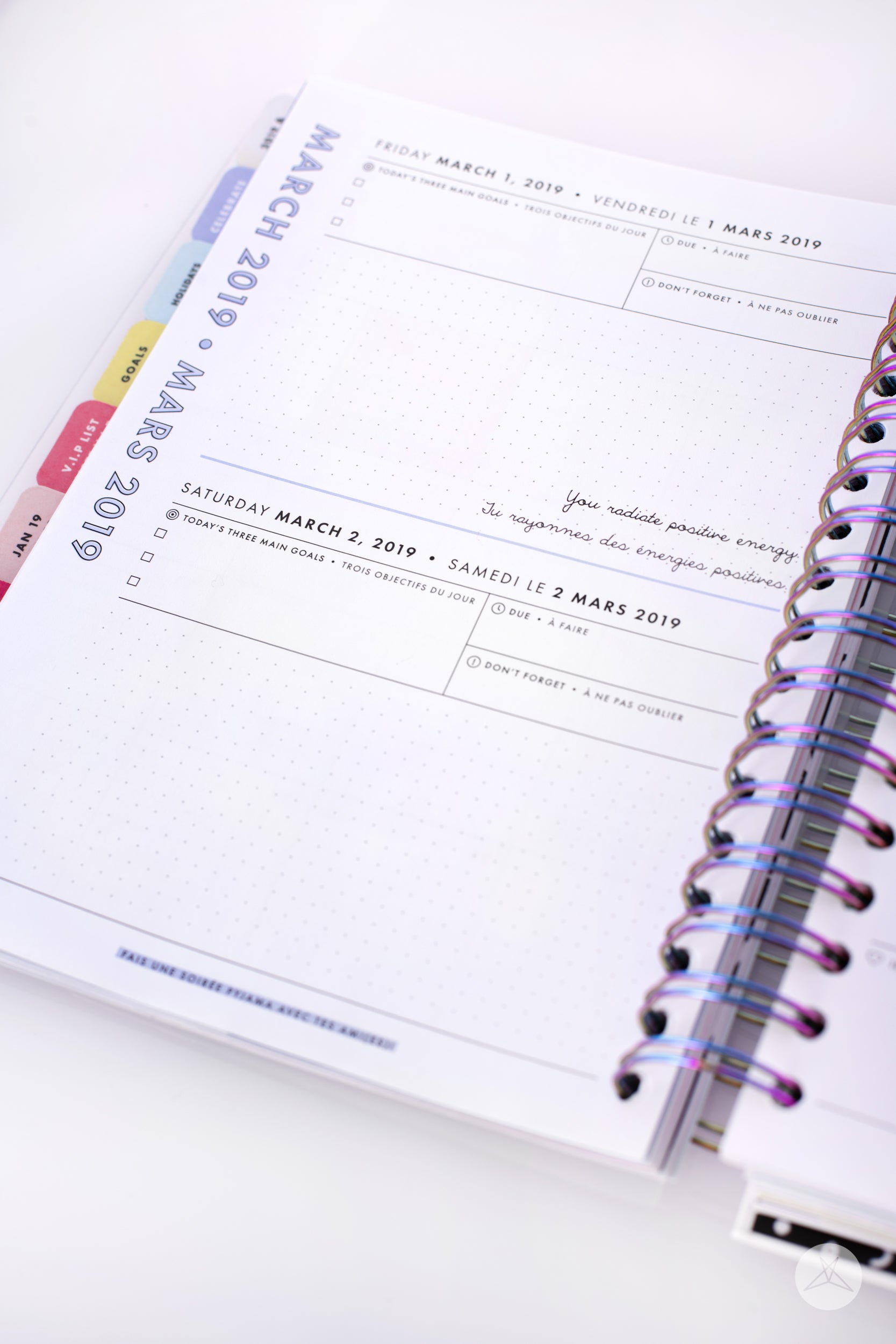 Limited 2019 Daybook (Bilingual) leggings - SweetLegs