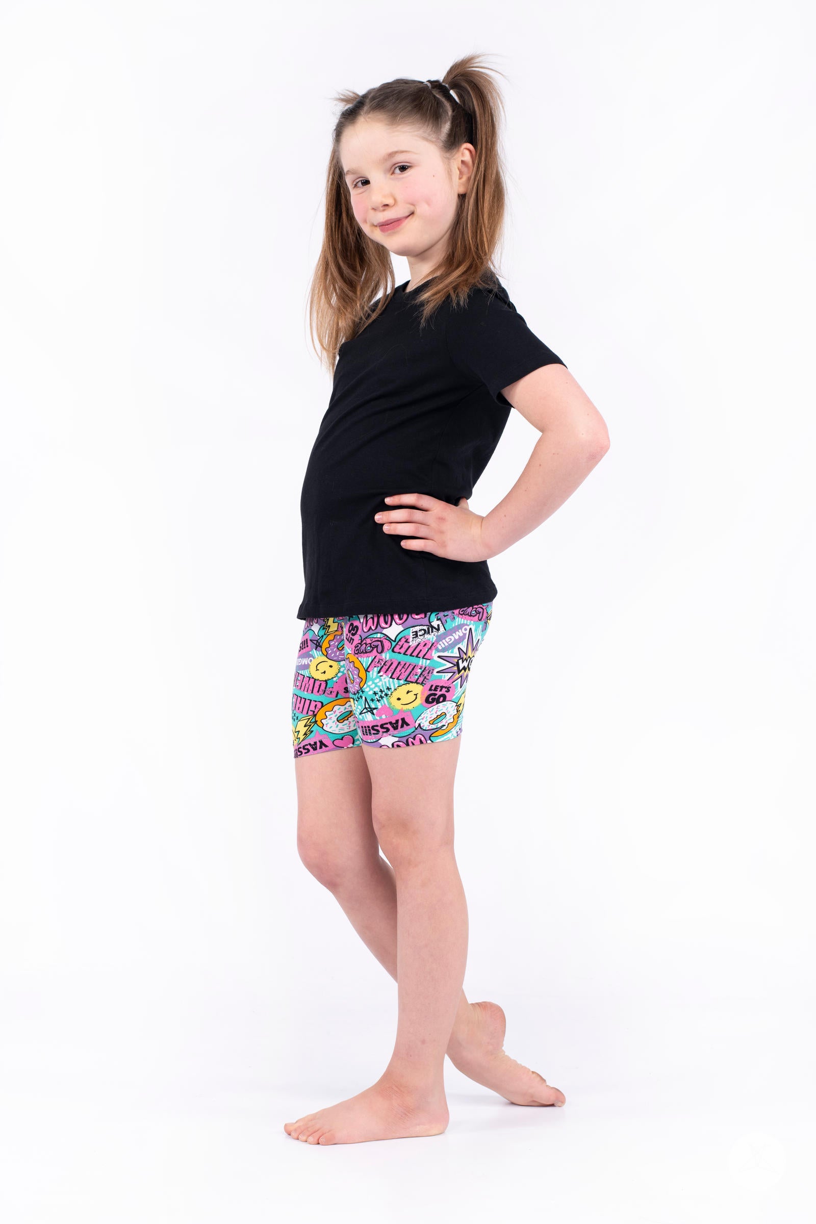 Doodle Days Kids Biker Shorts
