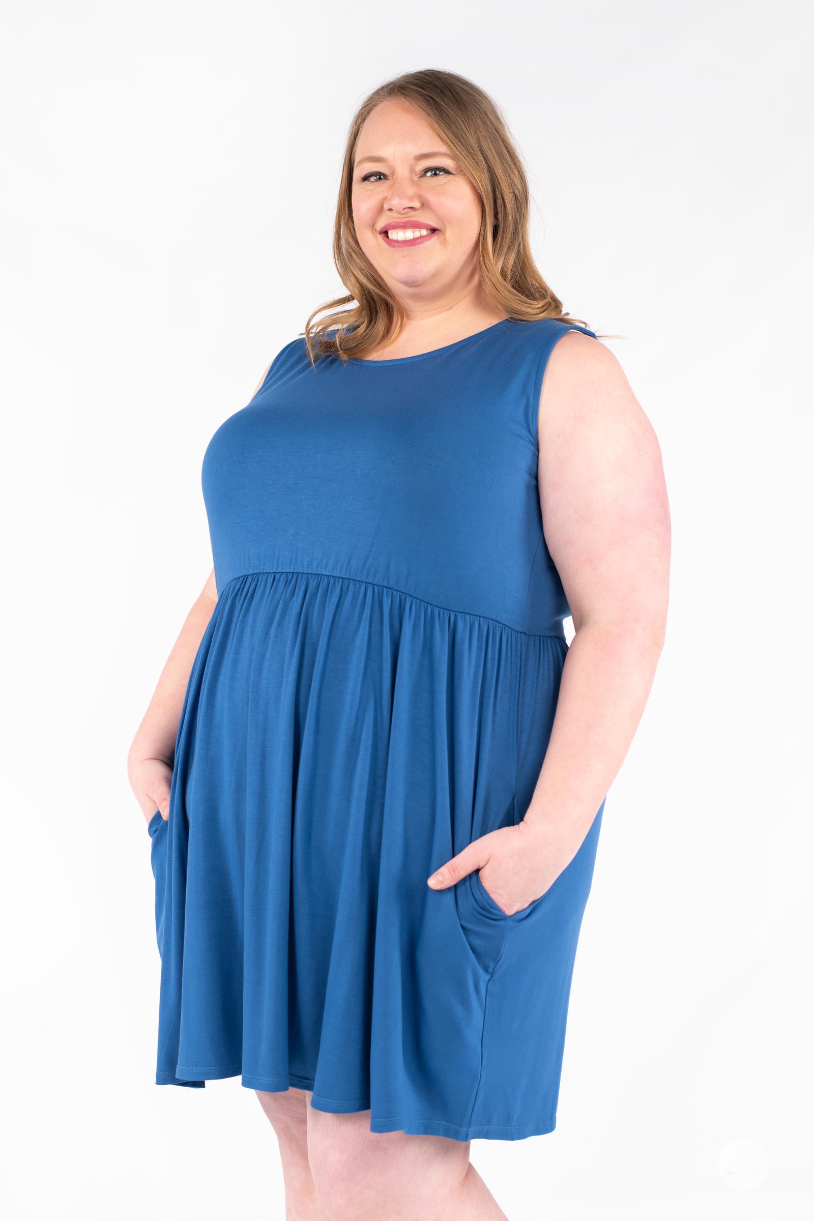 The Weekender Dress - Sapphire