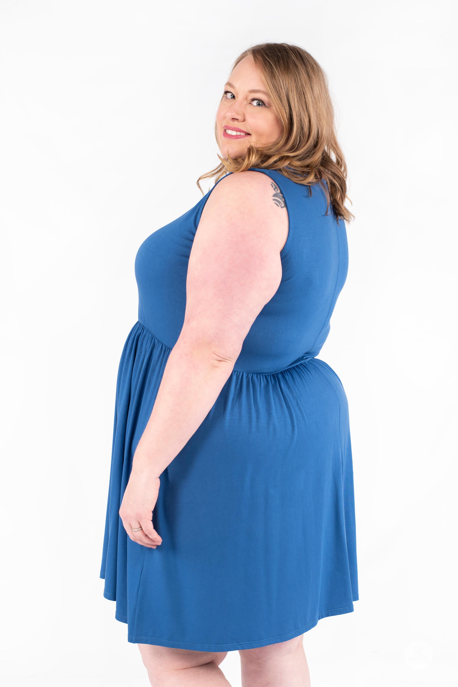 The Weekender Dress - Sapphire