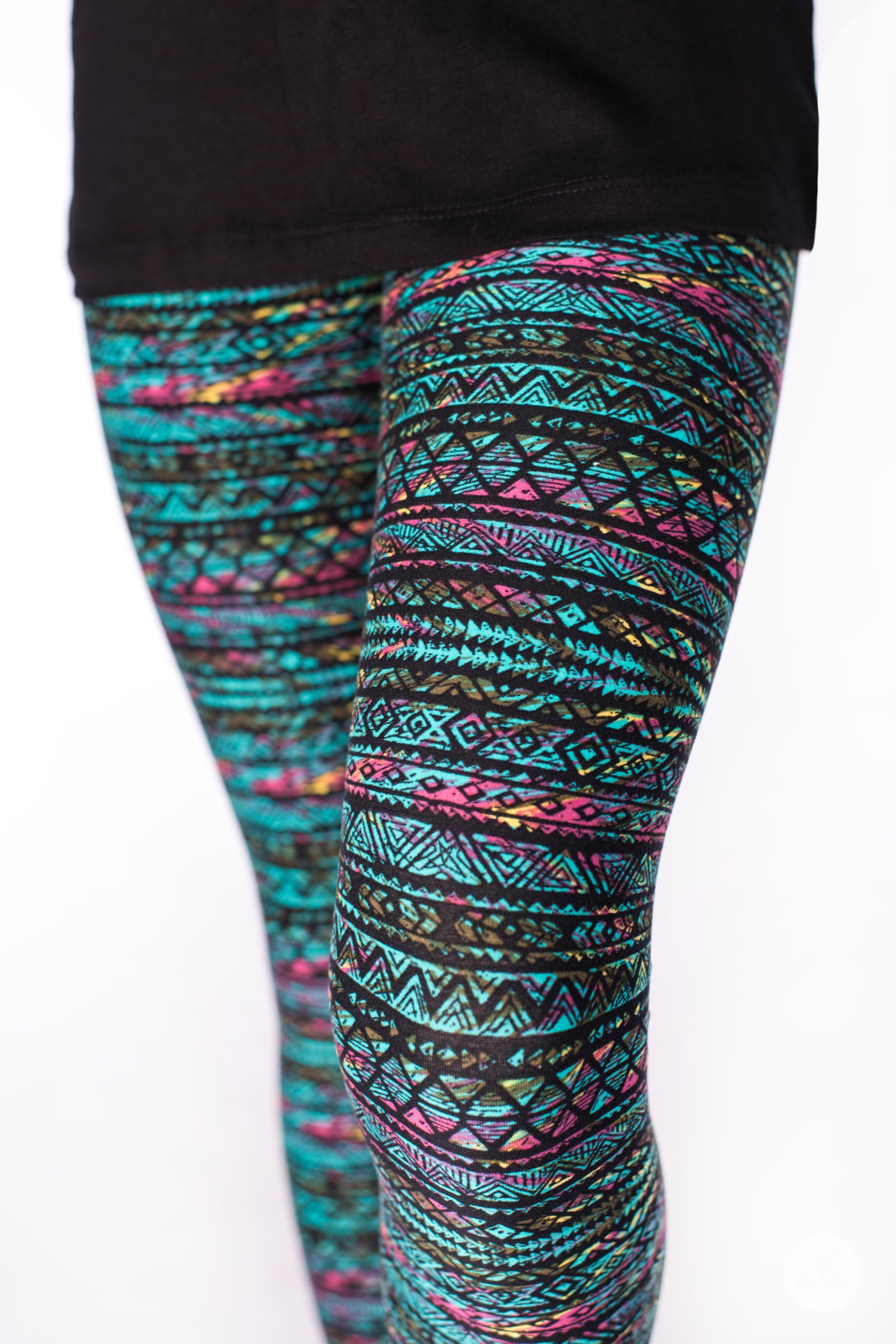 Keepin' It Teal Kids leggings - SweetLegs