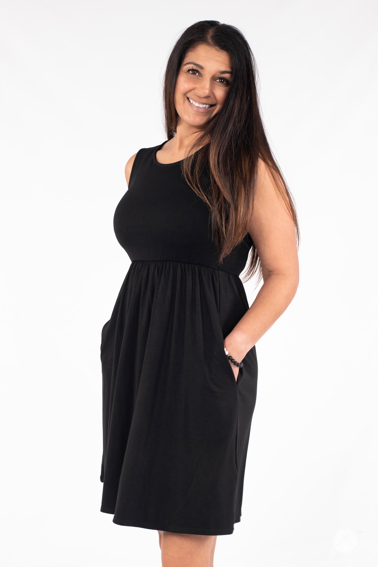 The Weekender Dress - Onyx