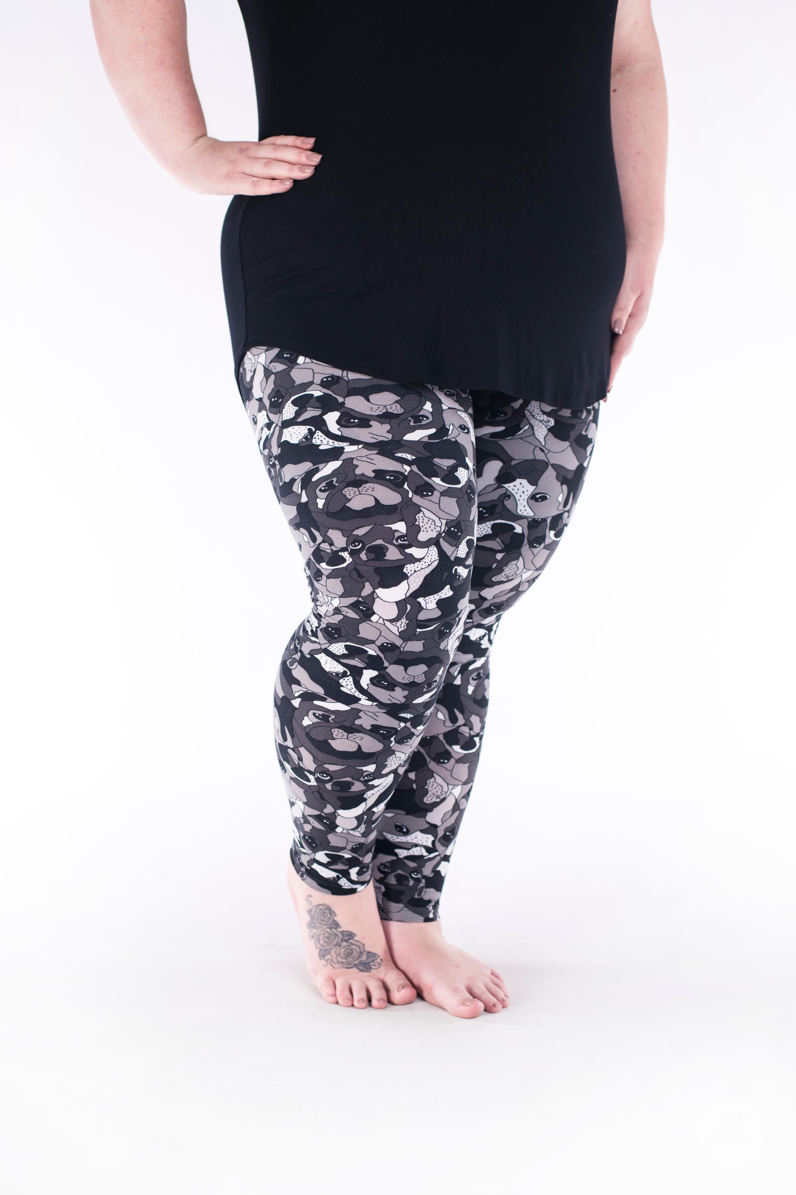 Dog Show Plus leggings - SweetLegs